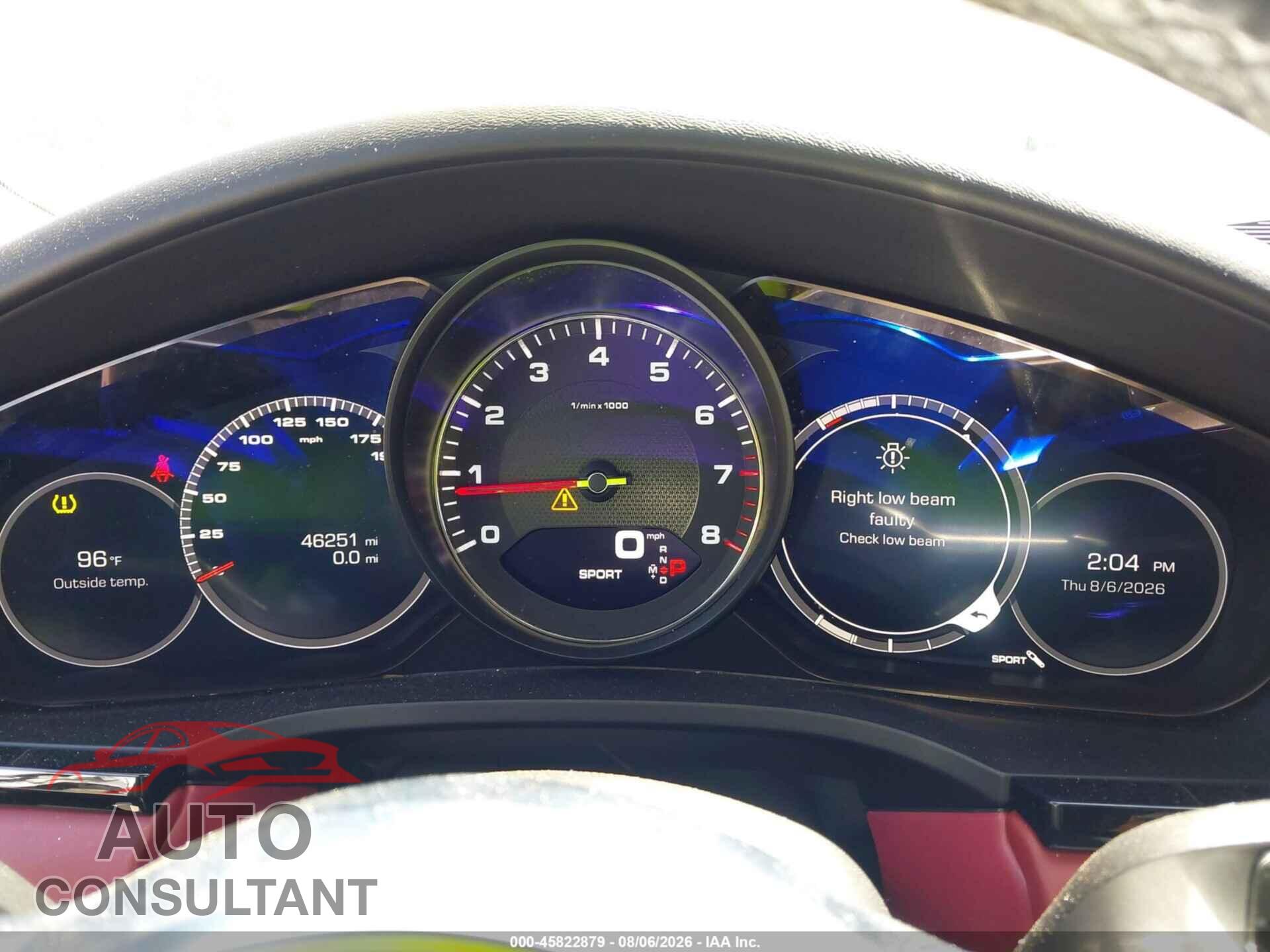PORSCHE CAYENNE 2019 - WP1AB2AY2KDA61441