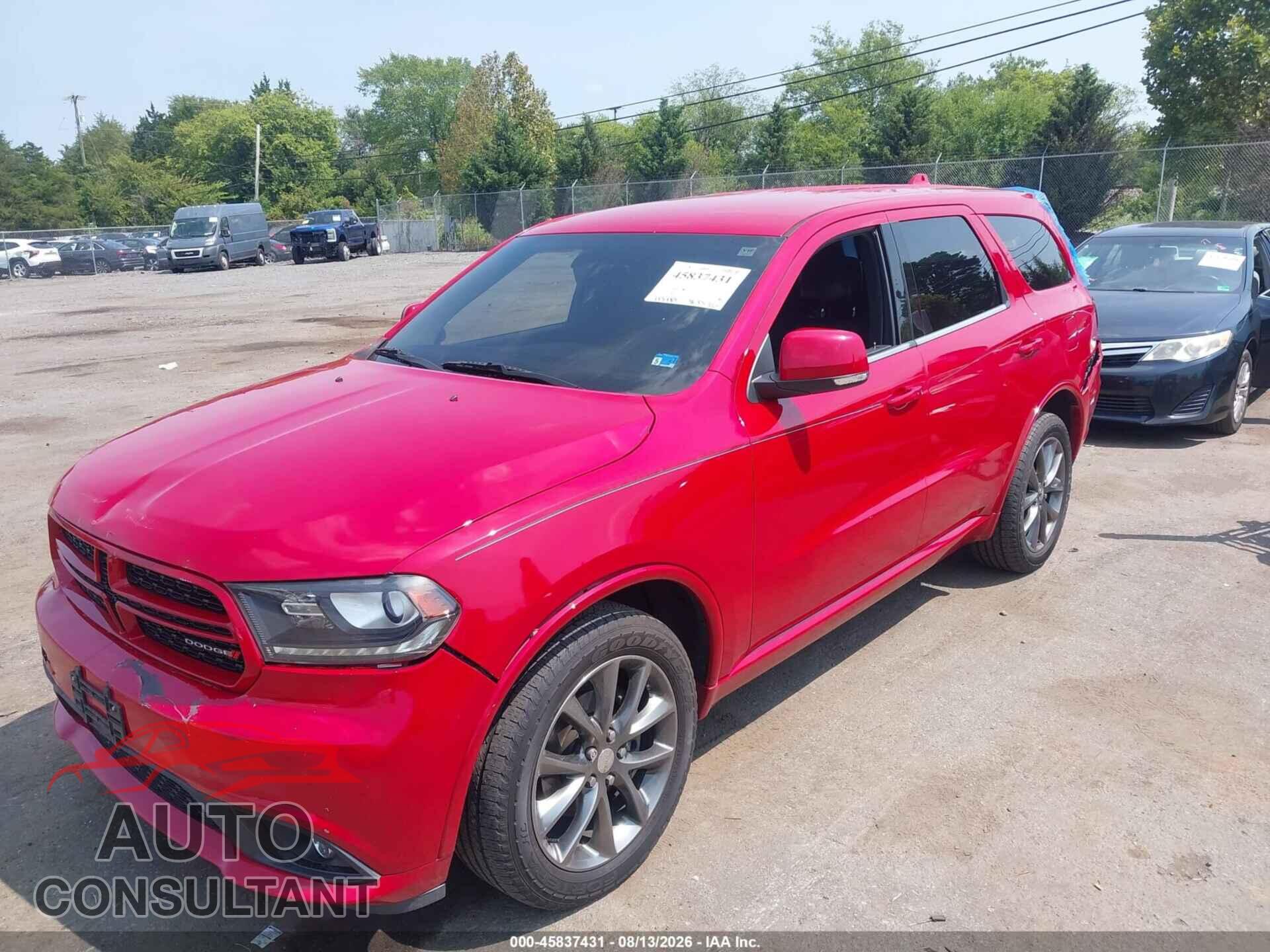DODGE DURANGO 2018 - 1C4RDJDG8JC395425