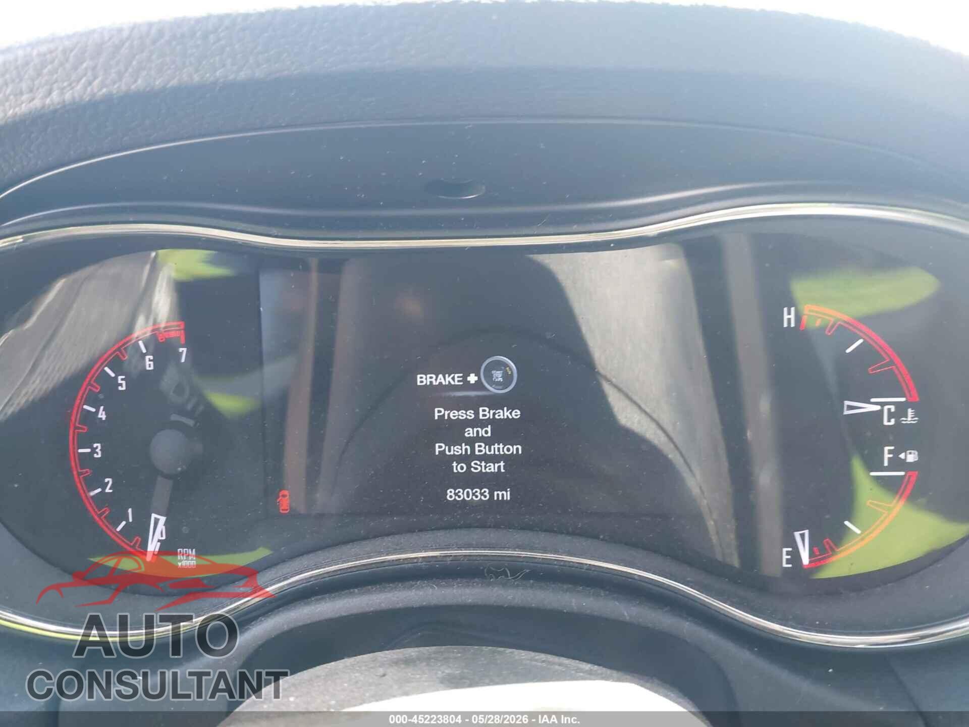 DODGE DURANGO 2019 - 1C4RDJDG7KC764633