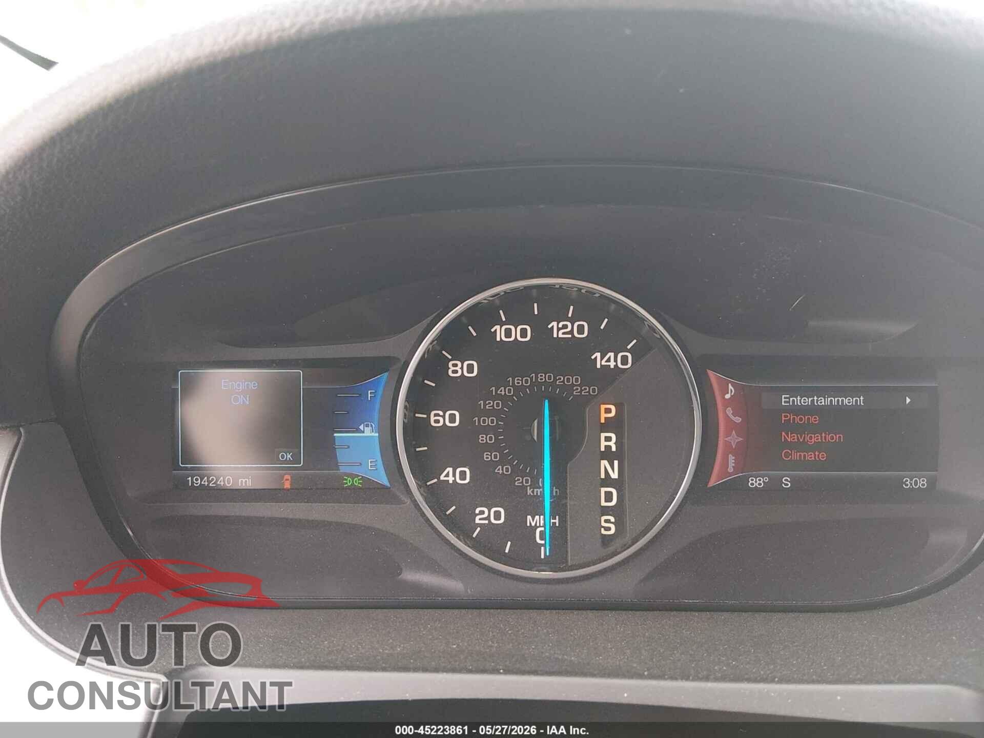 FORD EDGE 2013 - 2FMDK4AK2DBC35602