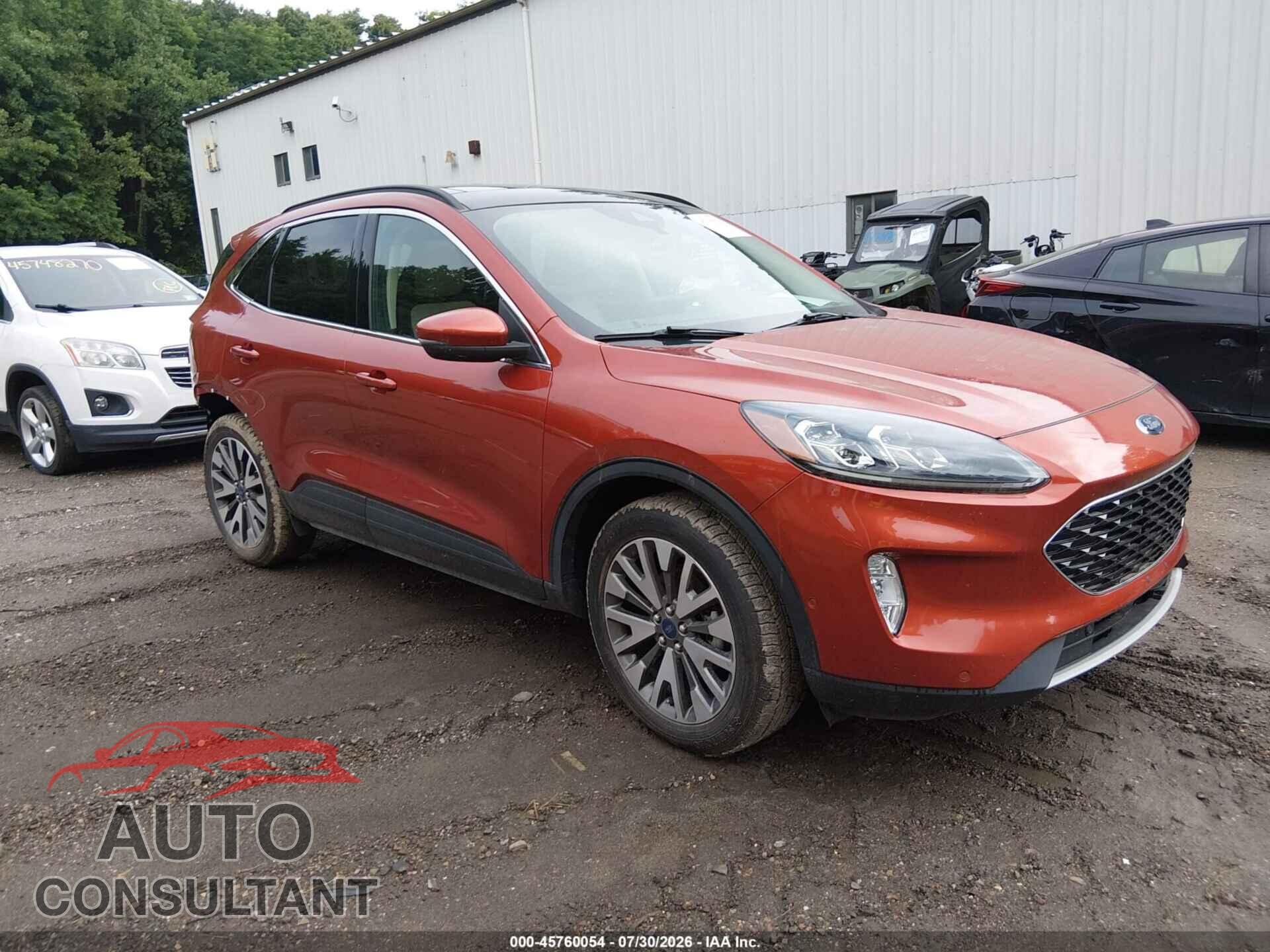 FORD ESCAPE 2020 - 1FMCU9DZ7LUA49087
