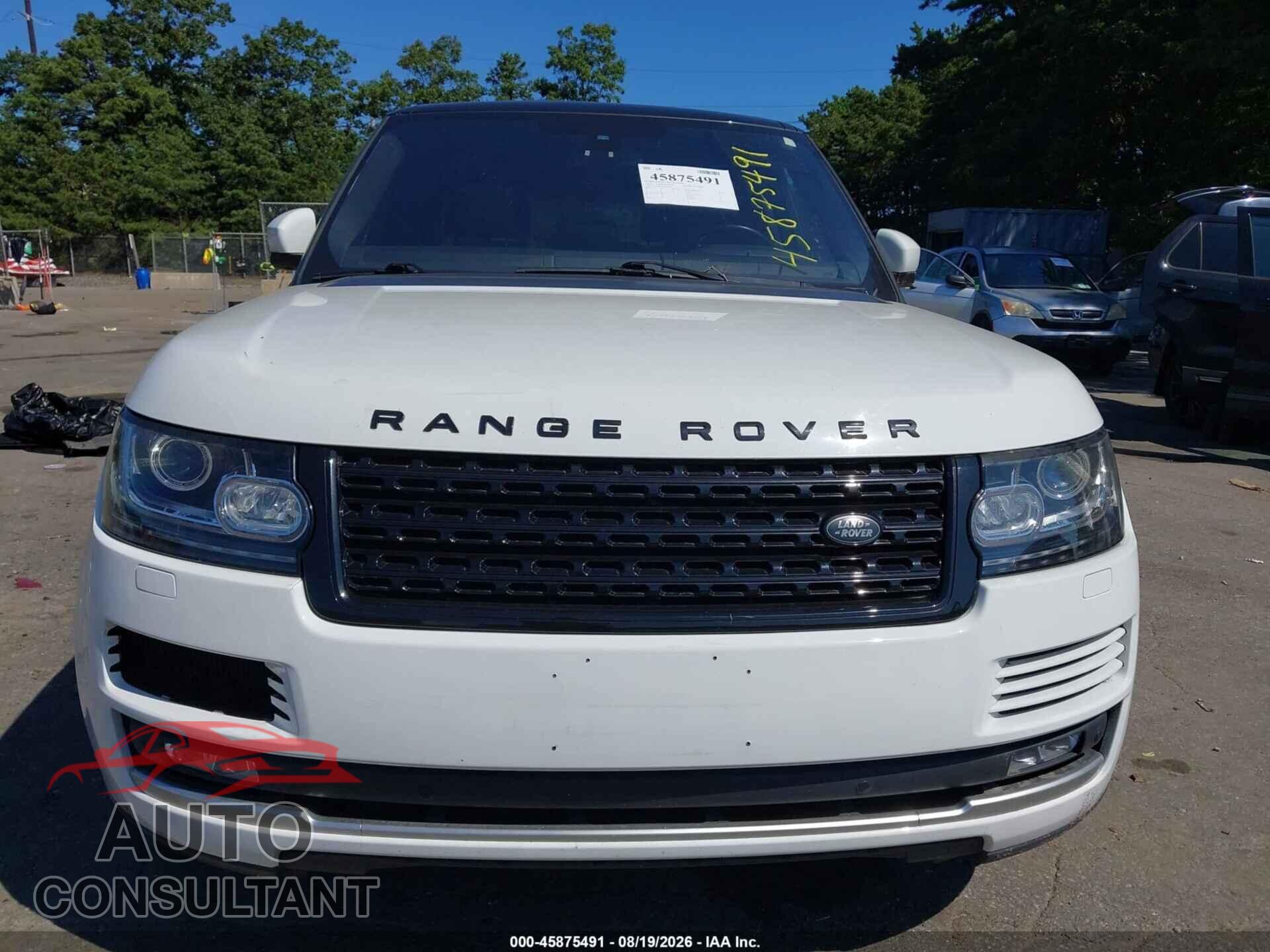 LAND ROVER RANGE ROVER 2016 - SALGS2EF2GA298100