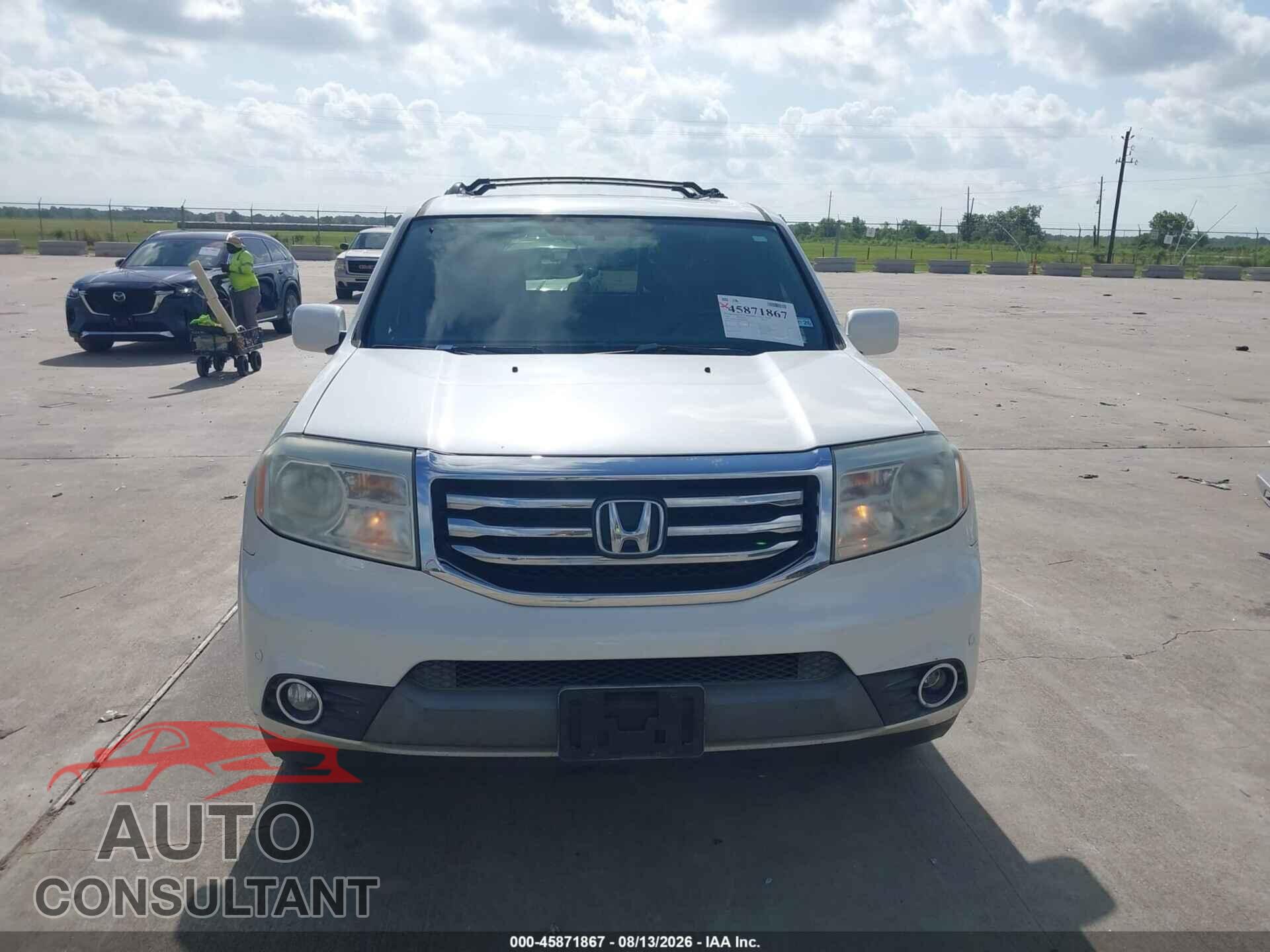 HONDA PILOT 2014 - 5FNYF3H98EB008698