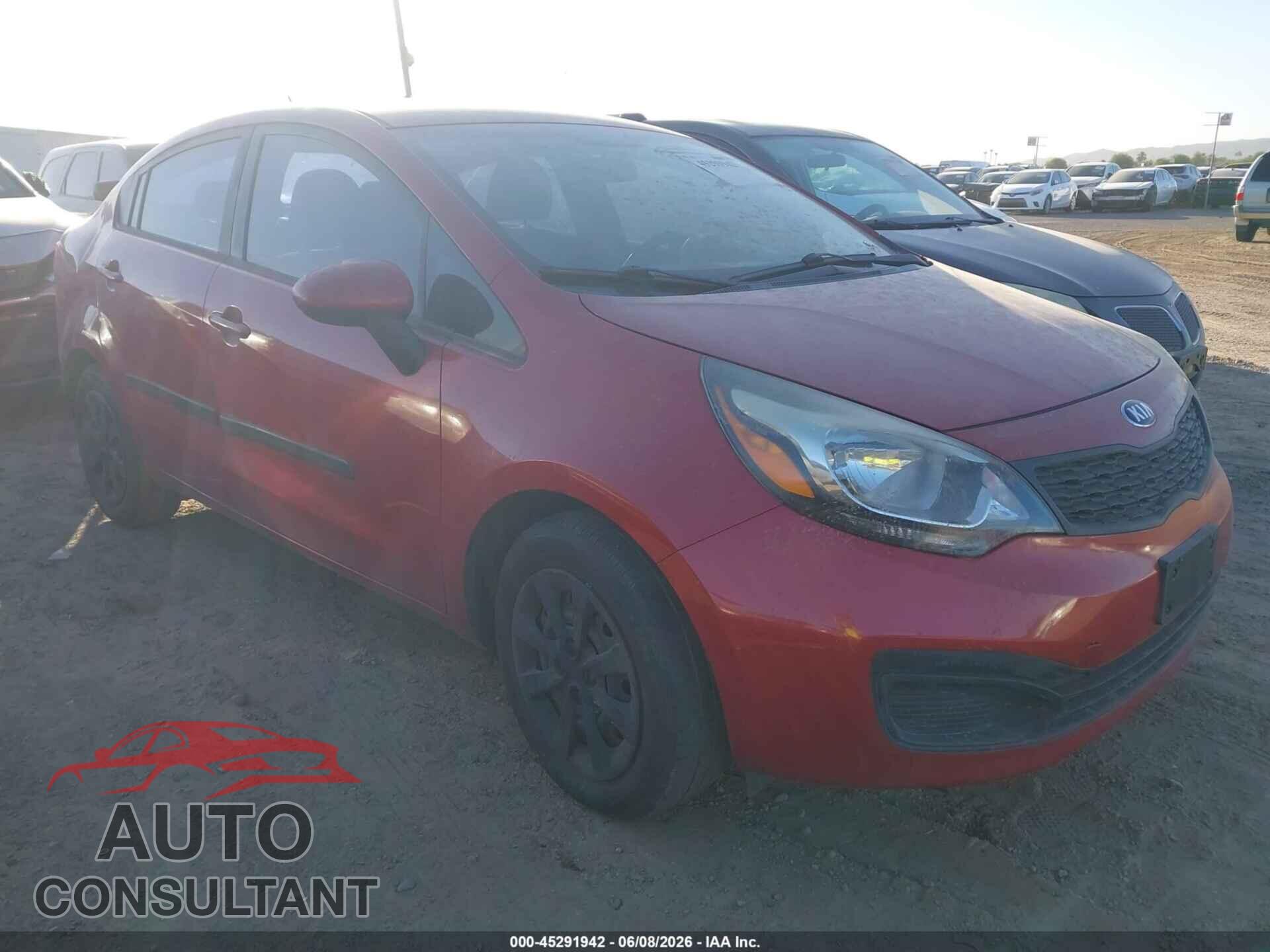 KIA RIO 2014 - KNADM4A34E6358371