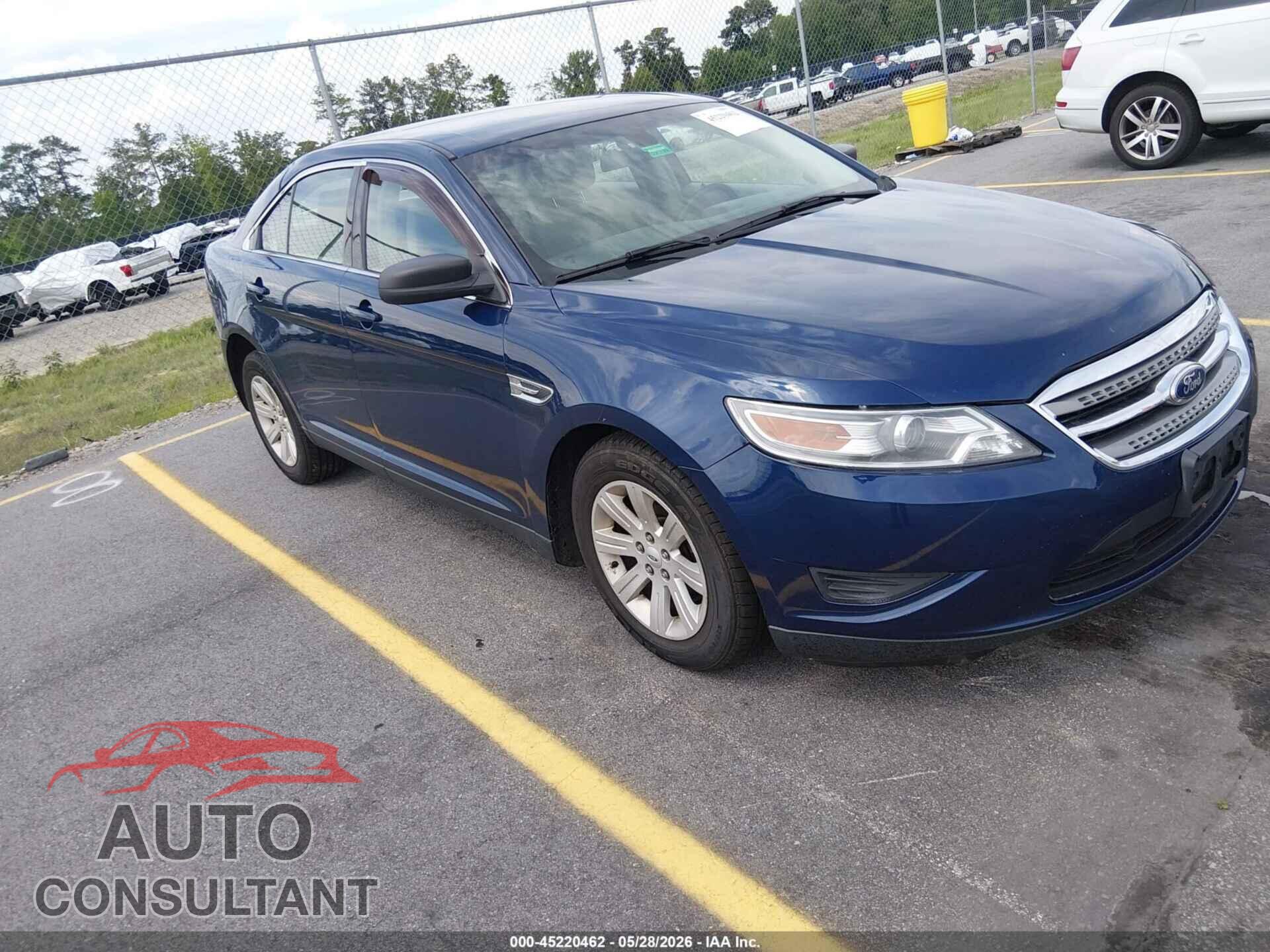 FORD TAURUS 2012 - 1FAHP2DW4CG142331