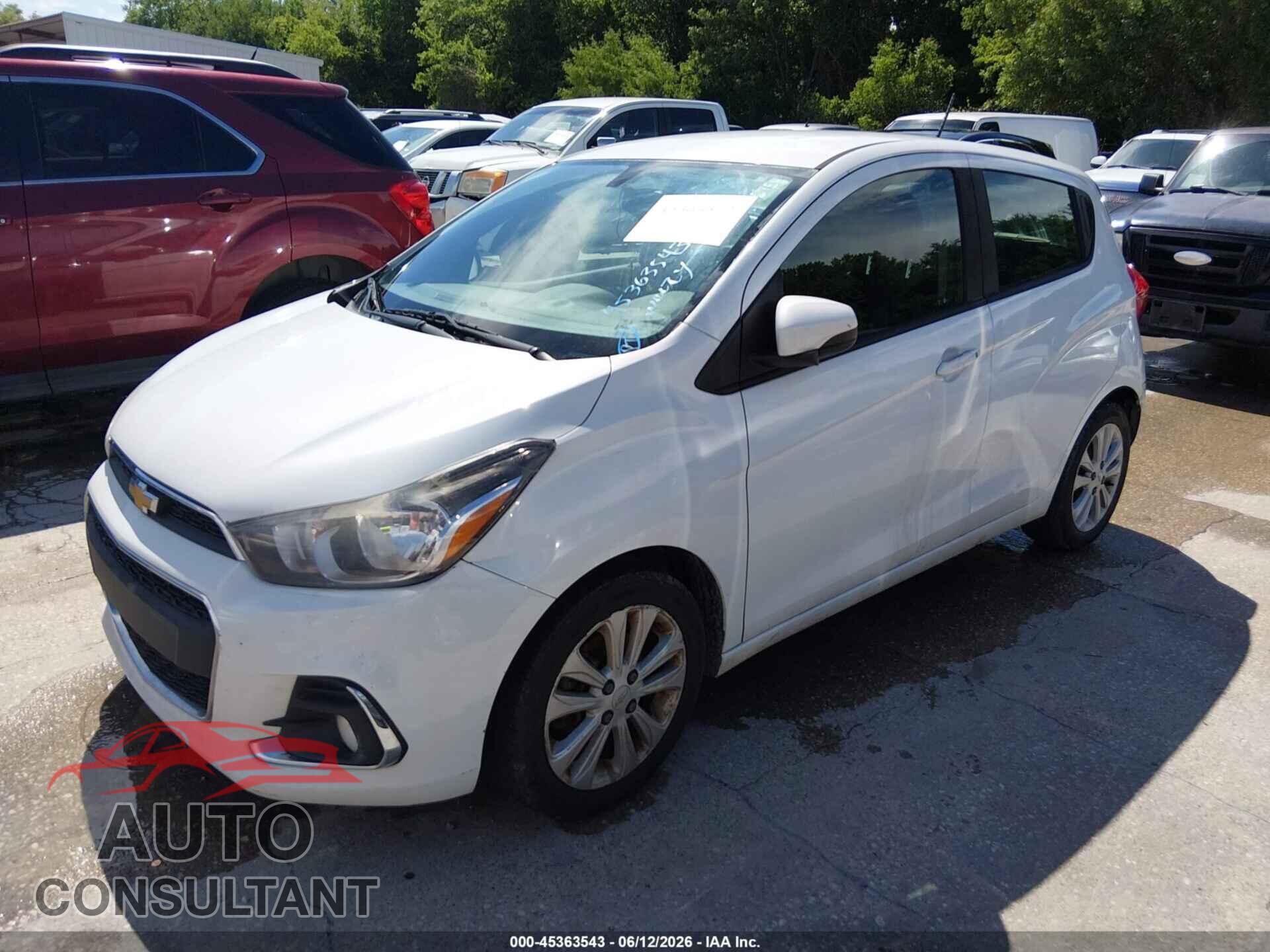 CHEVROLET SPARK 2017 - KL8CD6SA0HC838574