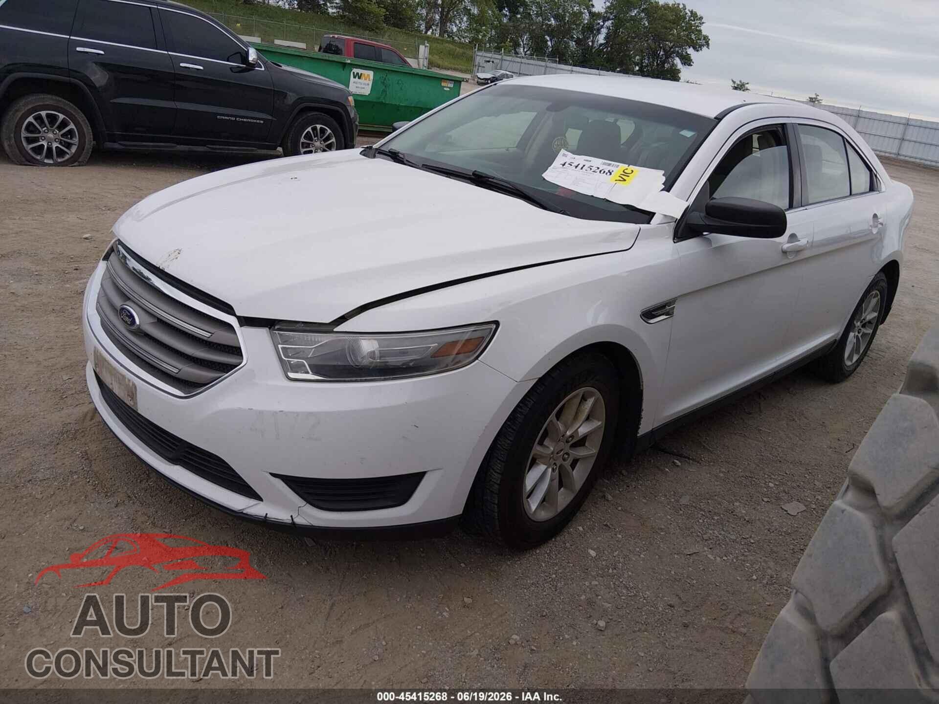 FORD TAURUS 2013 - 1FAHP2D82DG234220