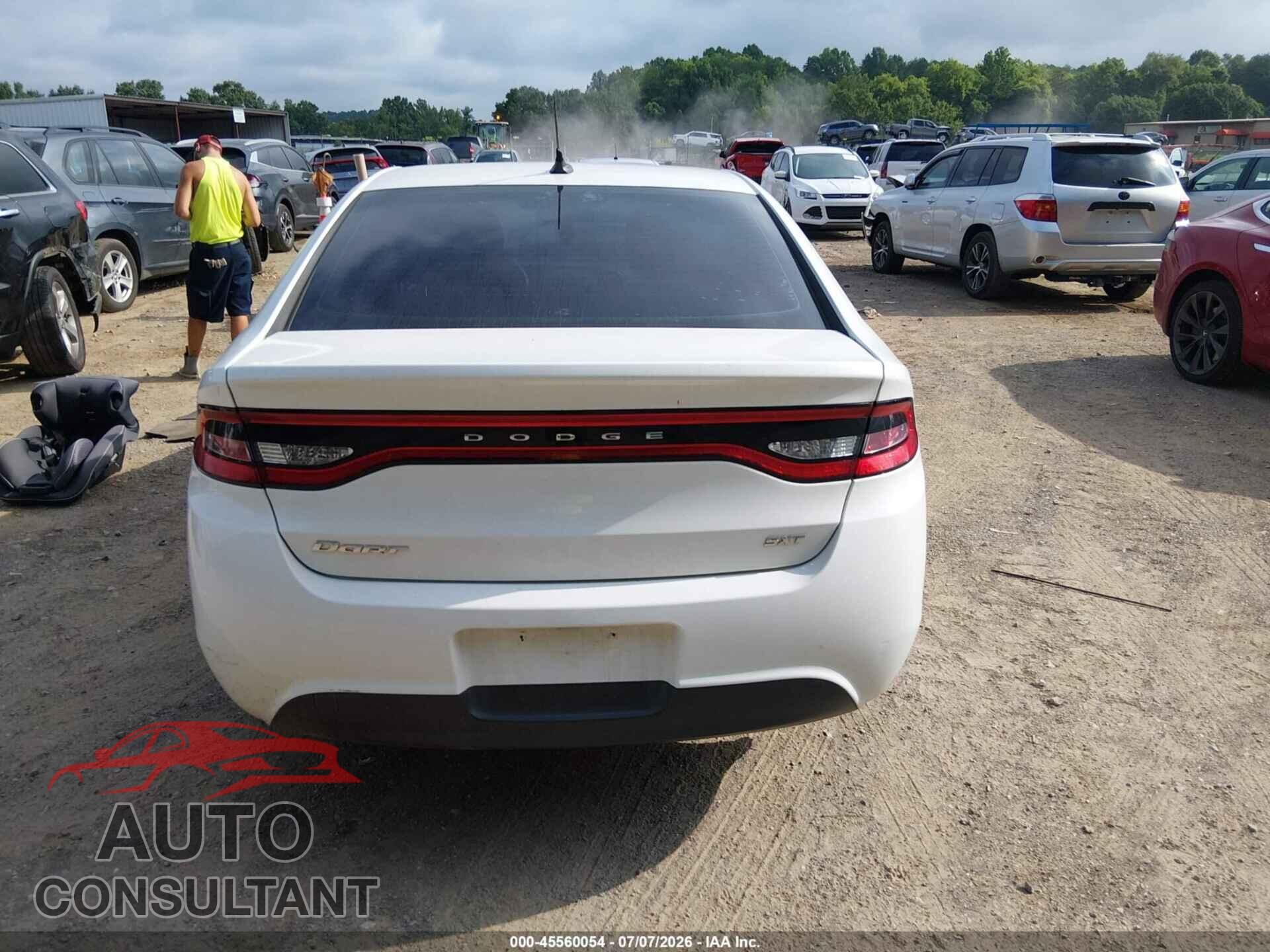 DODGE DART 2015 - 1C3CDFBB0FD221834