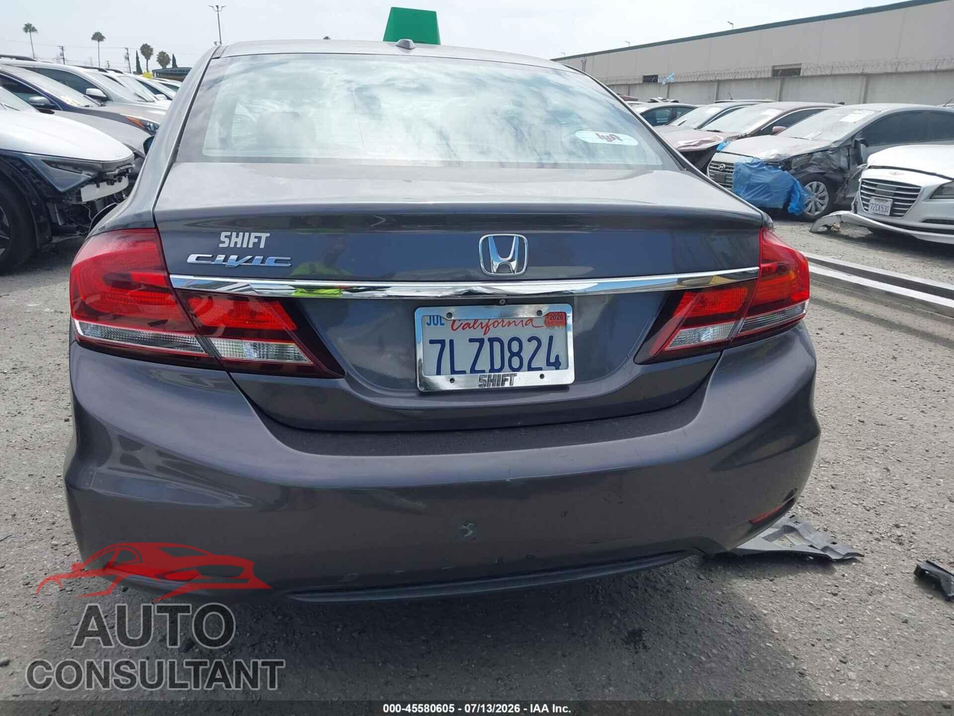 HONDA CIVIC 2015 - 19XFB2F9XFE247029
