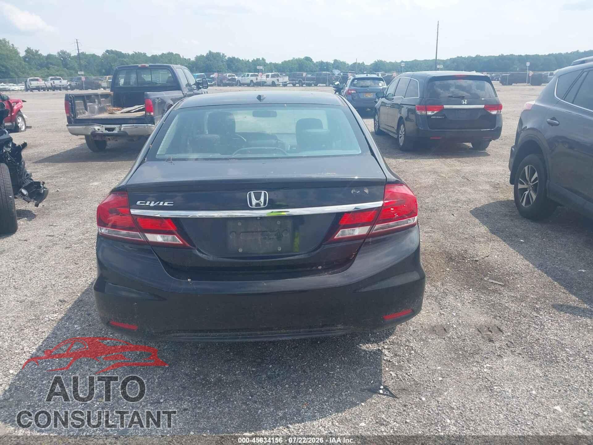 HONDA CIVIC 2014 - 19XFB2F92EE200057