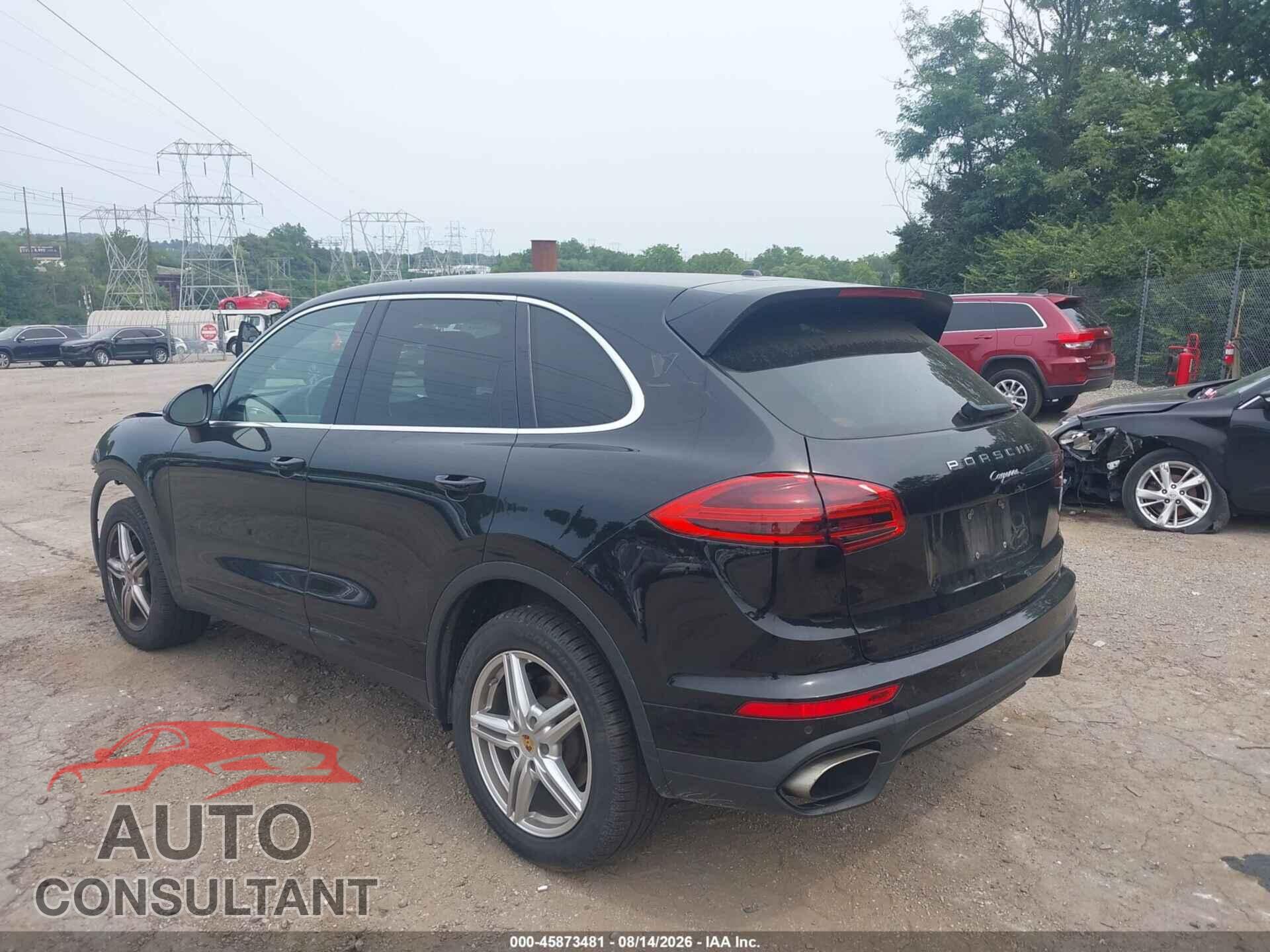 PORSCHE CAYENNE 2016 - WP1AA2A2XGKA13042