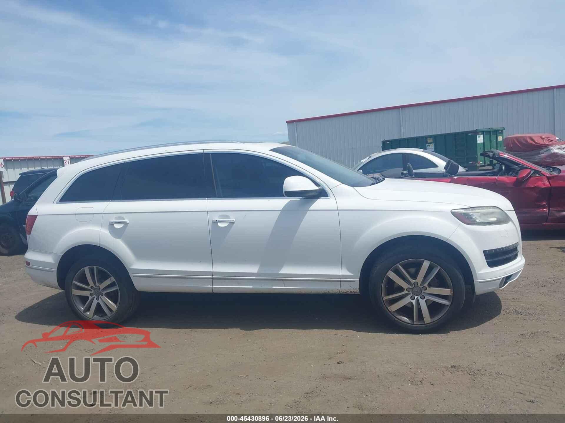 AUDI Q7 2012 - WA1VMAFE6CD003169
