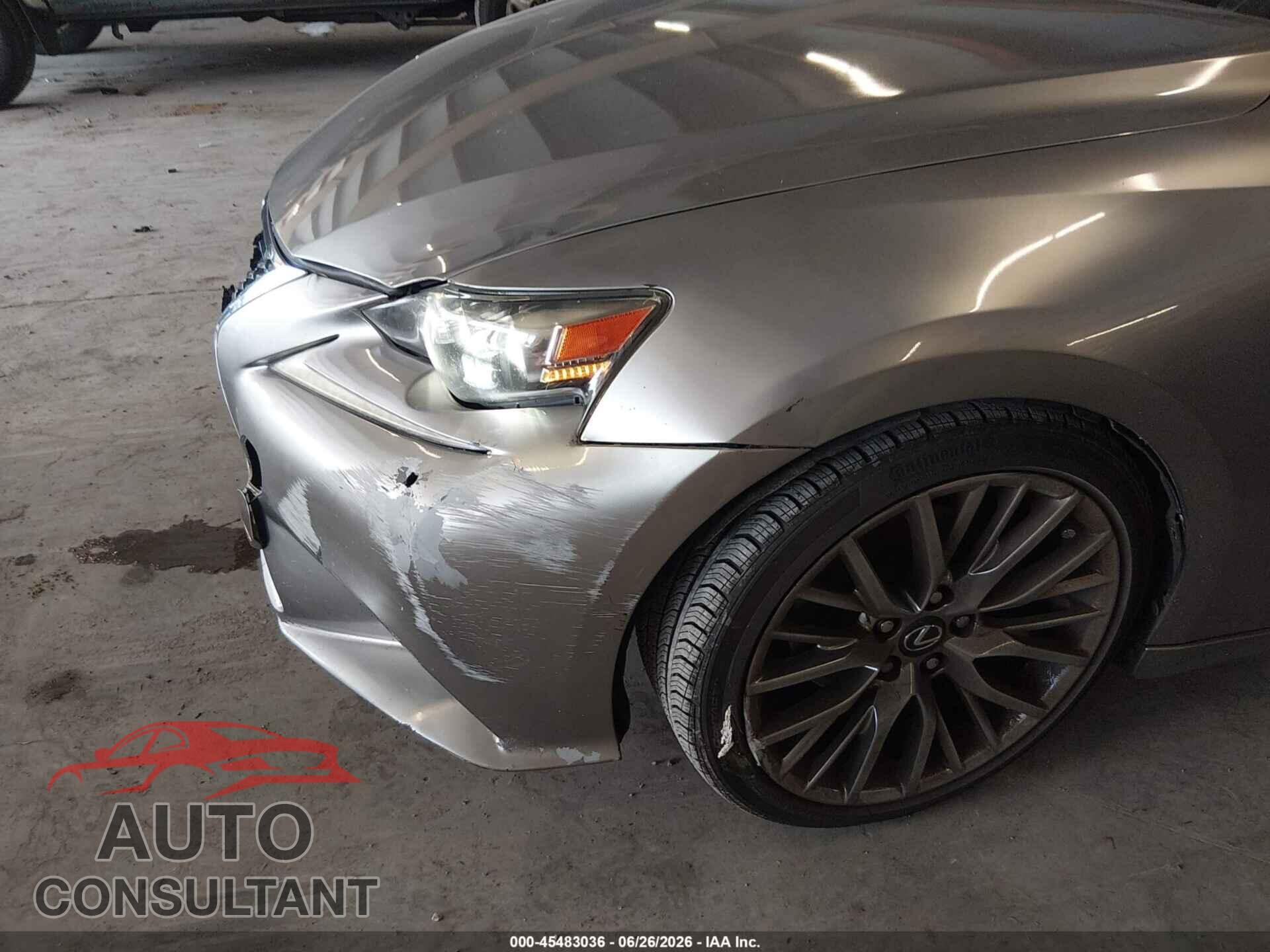 LEXUS IS 250 2015 - JTHBF1D23F5061569
