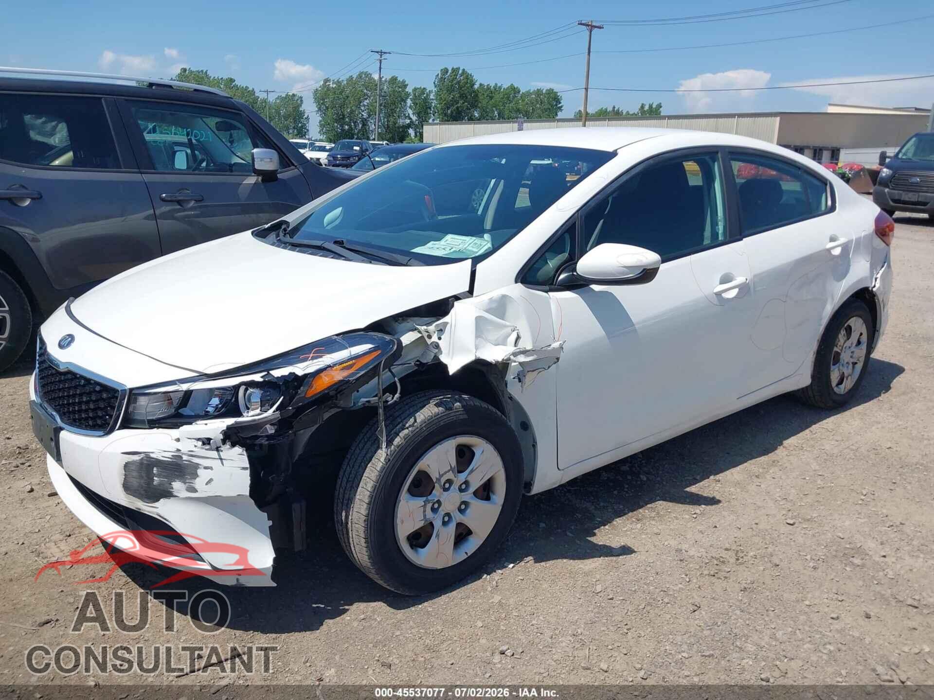 KIA FORTE 2017 - 3KPFK4A77HE104351