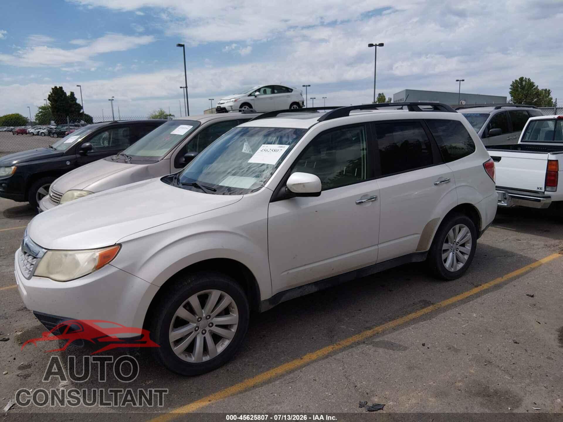 SUBARU FORESTER 2012 - JF2SHADC8CH460770