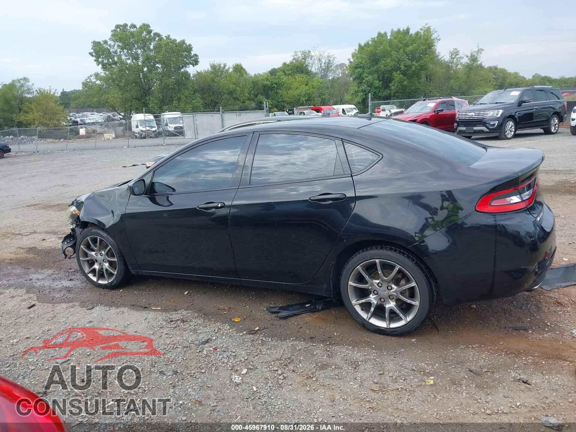 DODGE DART 2014 - 1C3CDFBBXED740436