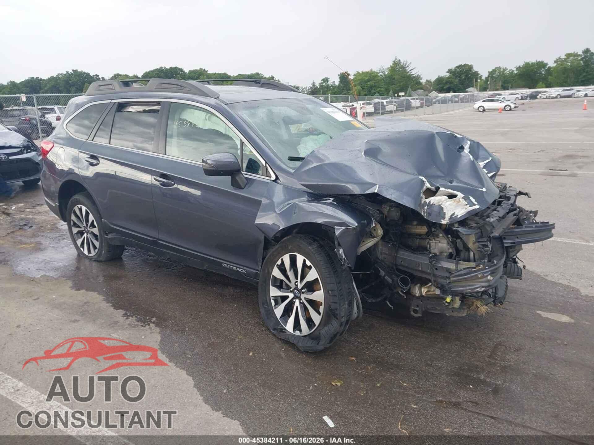 SUBARU OUTBACK 2017 - 4S4BSANC2H3348626