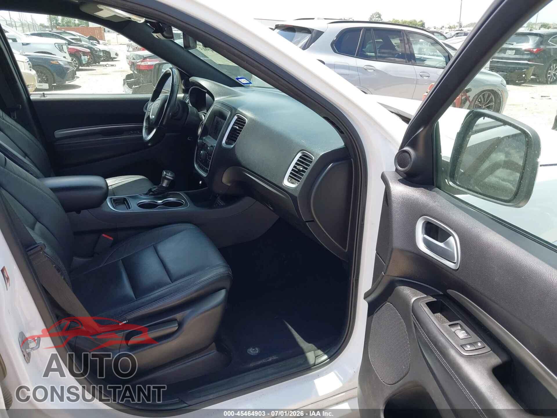 DODGE DURANGO 2019 - 1C4RDHAG9KC847591