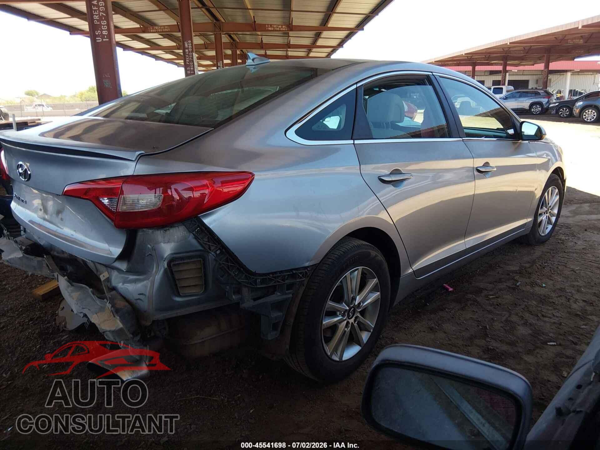 HYUNDAI SONATA 2017 - 5NPE24AF9HH530430