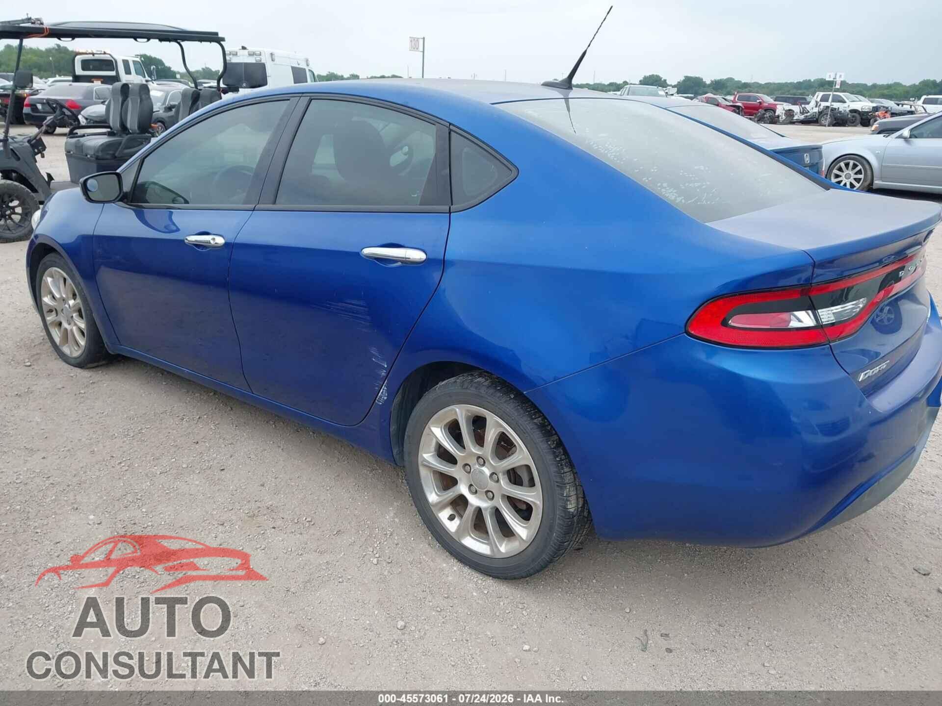 DODGE DART 2014 - 1C3CDFCB0ED695893