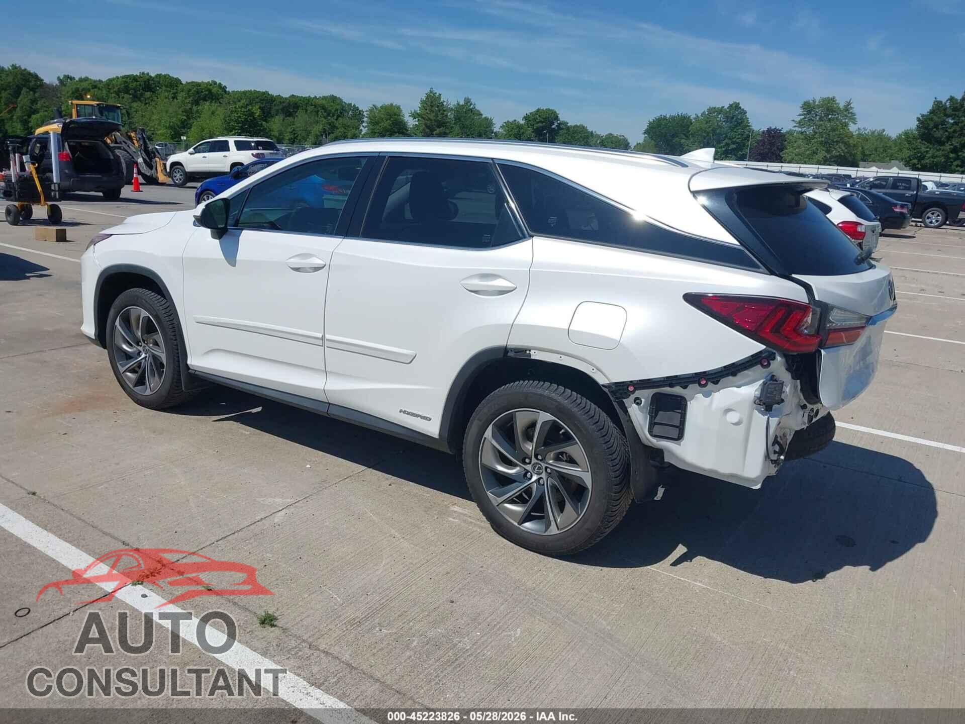 LEXUS RX 450HL 2018 - JTJDGKCA8J2000926