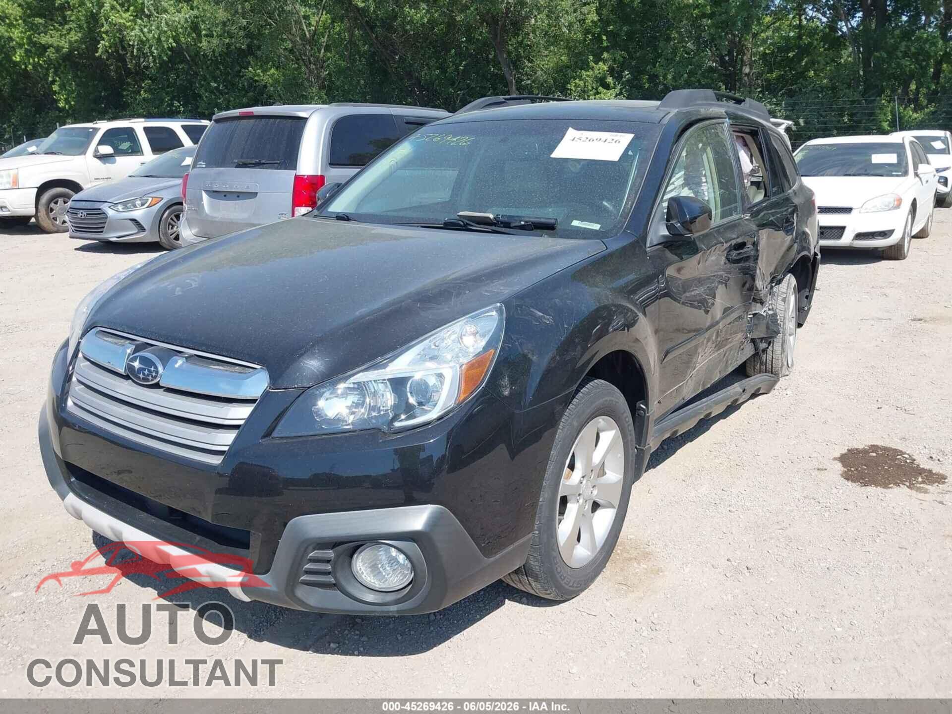 SUBARU OUTBACK 2013 - 4S4BRBKC4D3319922