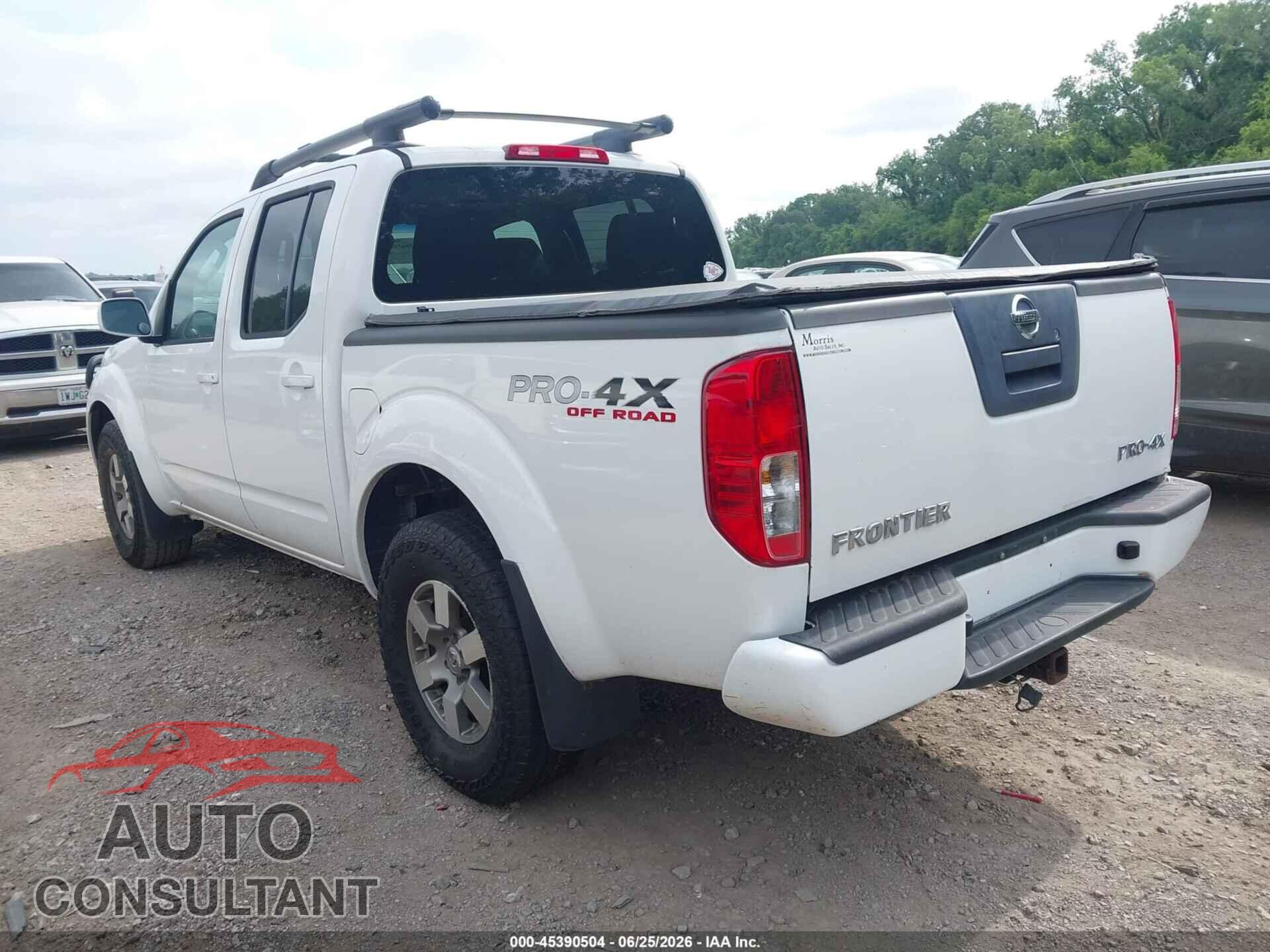 NISSAN FRONTIER 2011 - 1N6AD0EV7BC448232