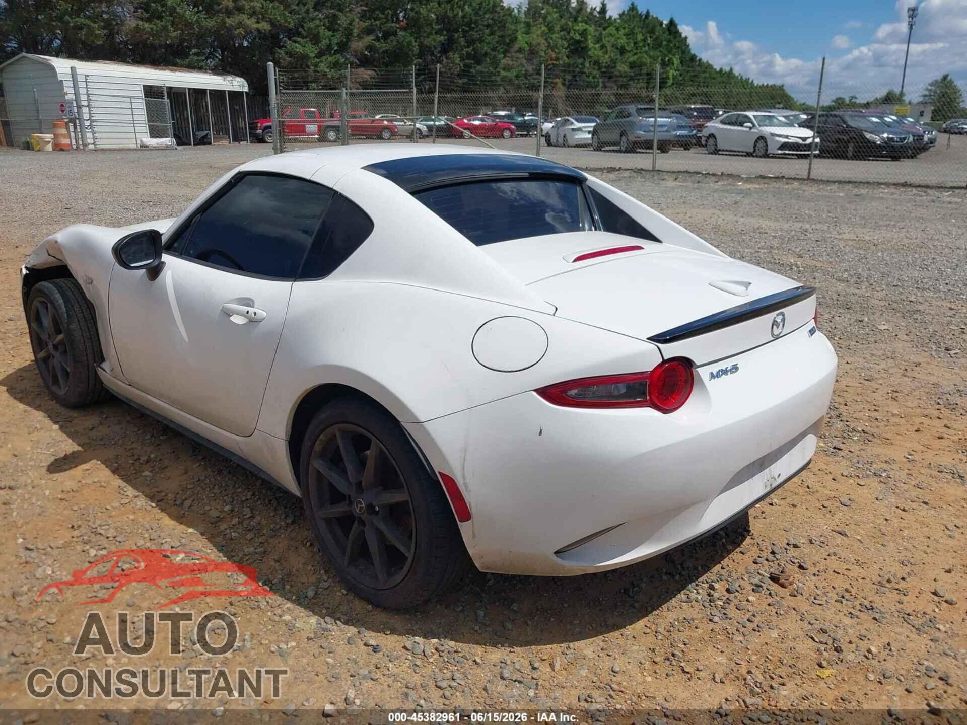 MAZDA MX-5 MIATA RF 2017 - JM1NDAL72H0105045