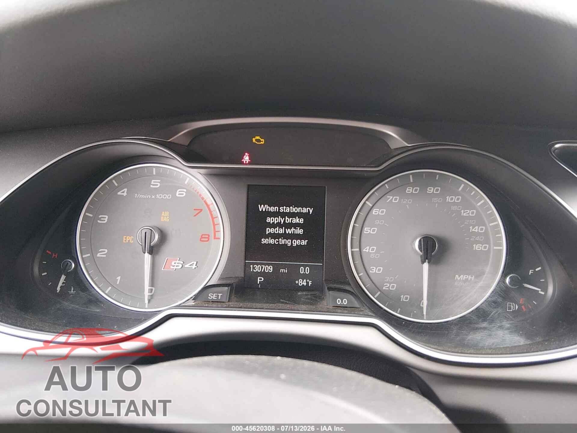 AUDI S4 2014 - WAUBGAFL2EA123793