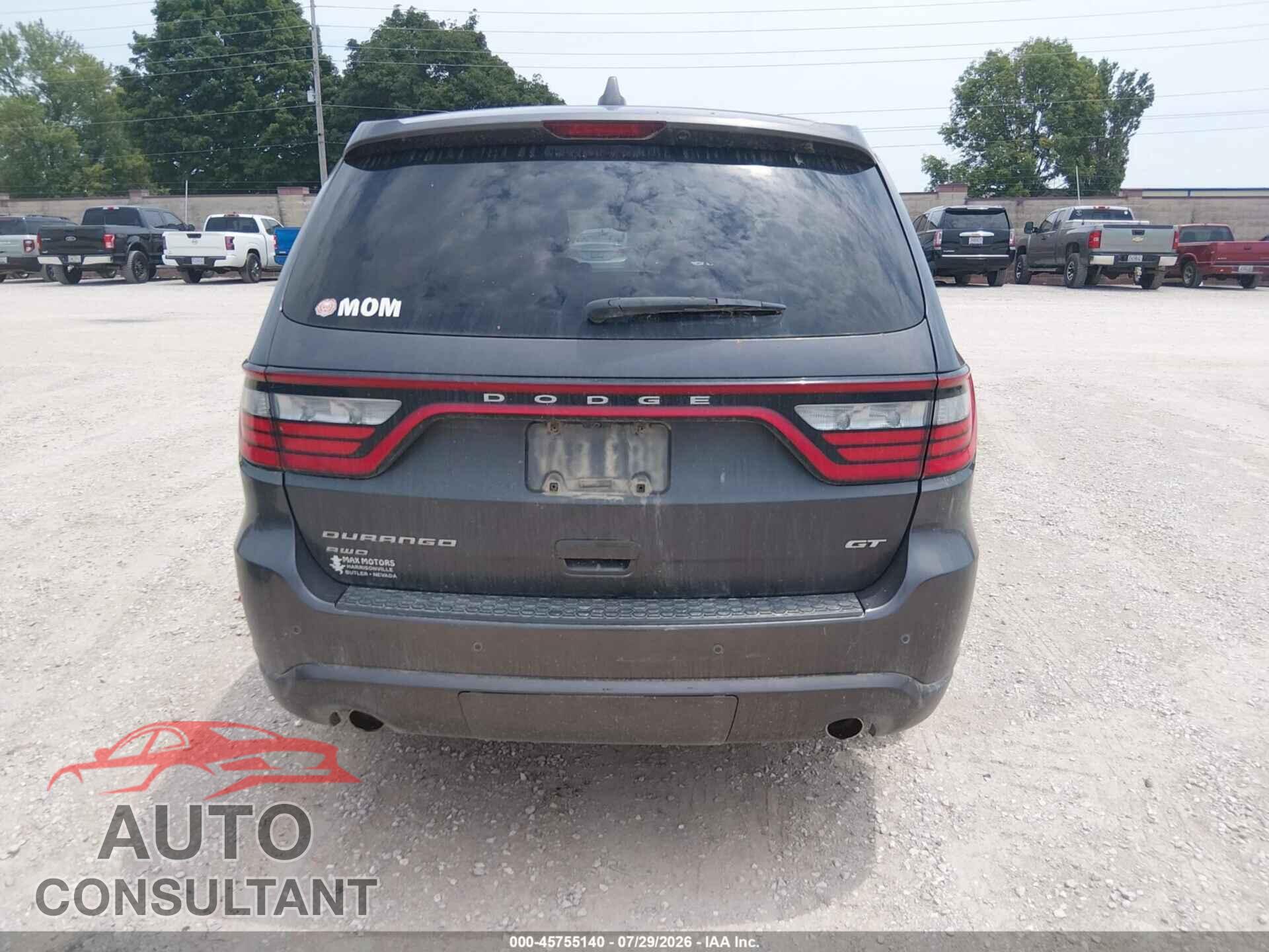 DODGE DURANGO 2017 - 1C4RDJDG2HC917699