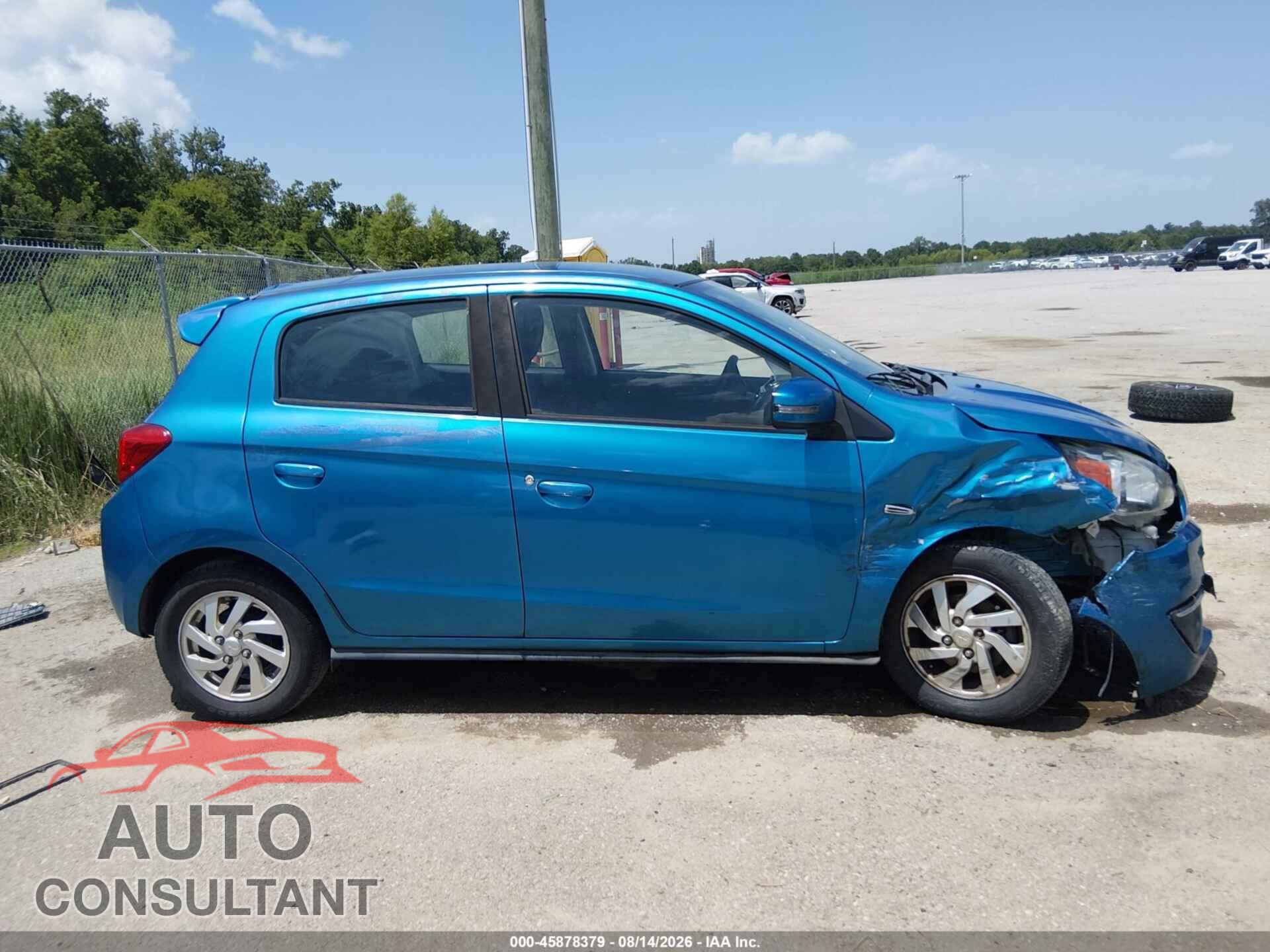 MITSUBISHI MIRAGE 2019 - ML32A4HJ9KH008700