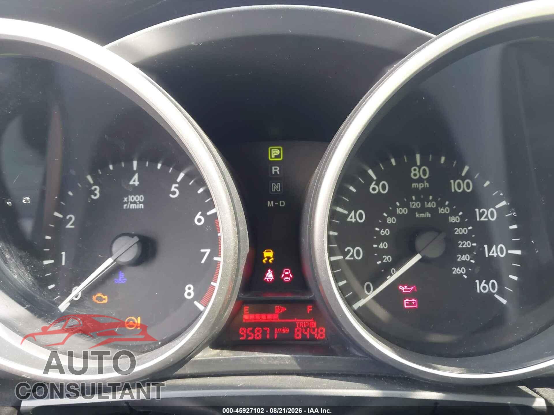 MAZDA MAZDA5 2013 - JM1CW2BL8D0162026