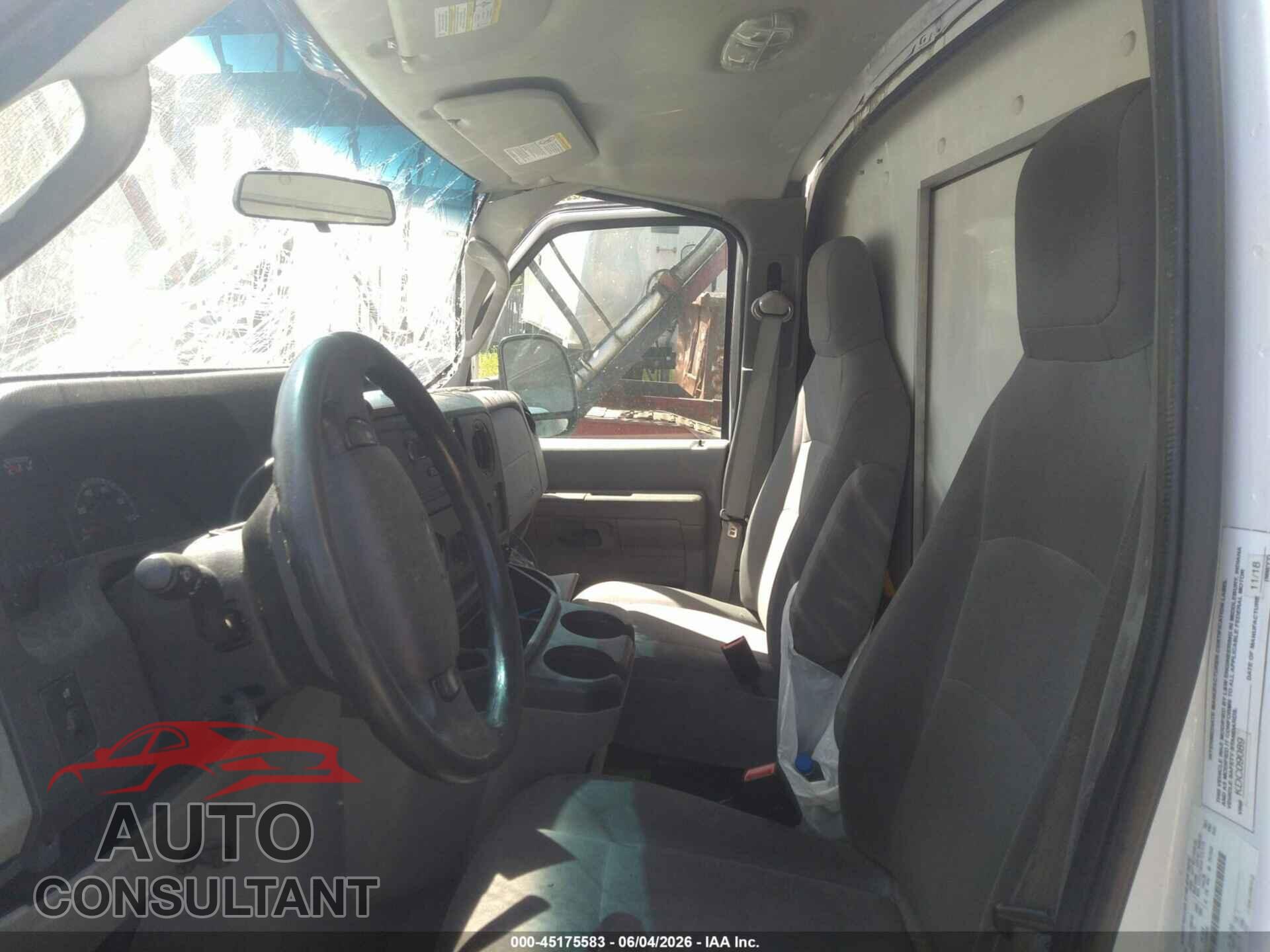 FORD E-450 CUTAWAY 2019 - 1FDXE4FS1KDC09089