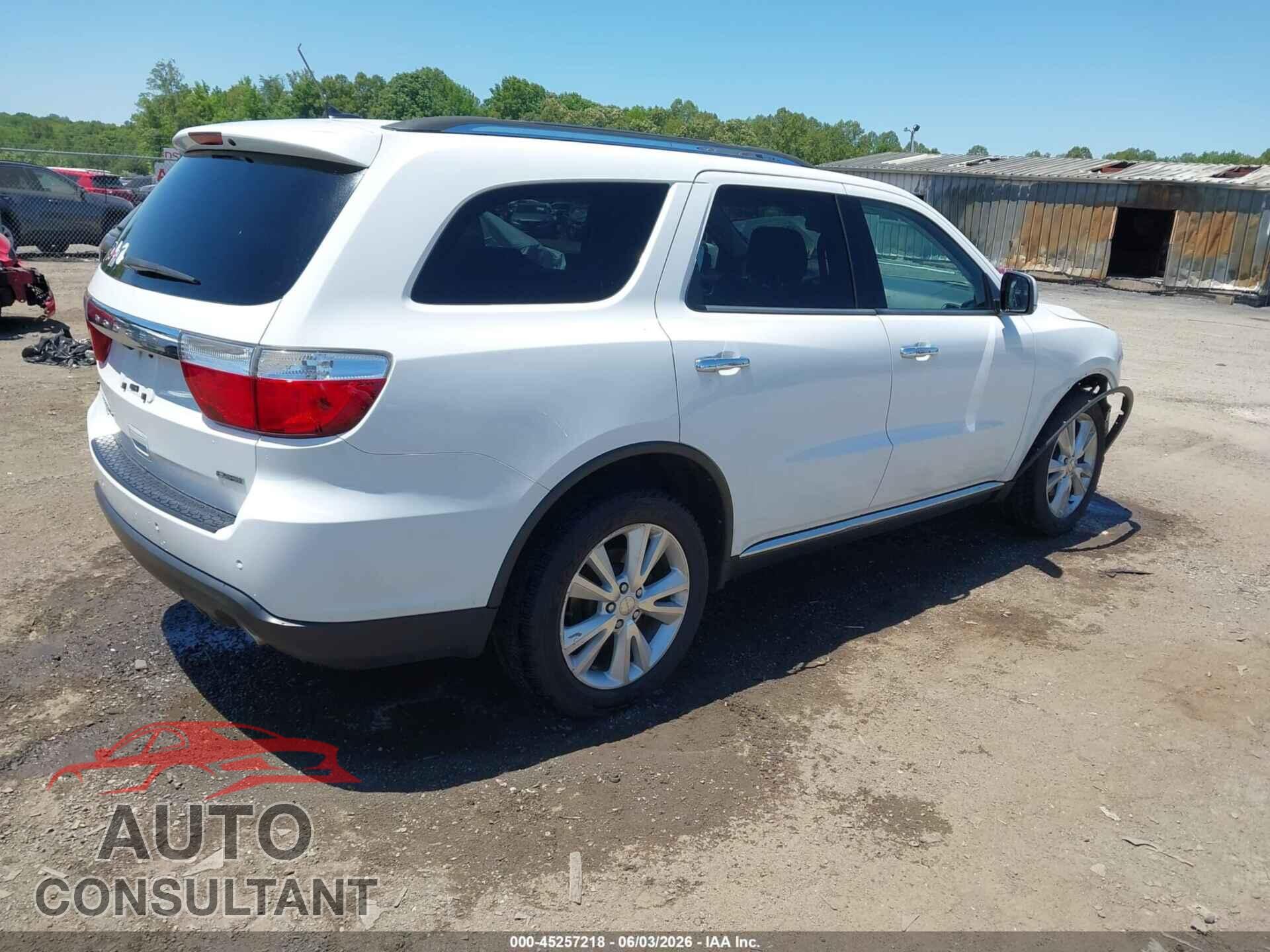 DODGE DURANGO 2013 - 1C4SDJDT0DC658154