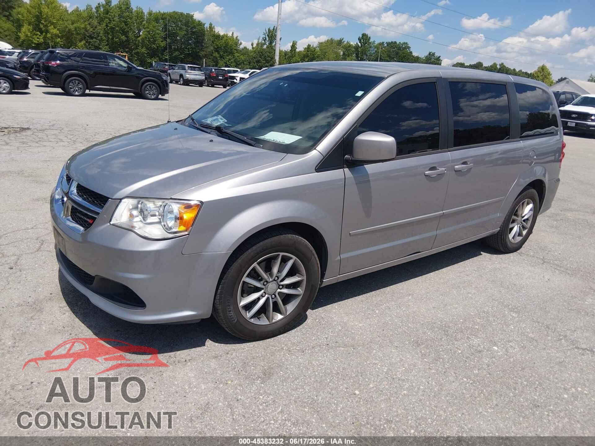 DODGE GRAND CARAVAN 2016 - 2C4RDGBG2GR343777