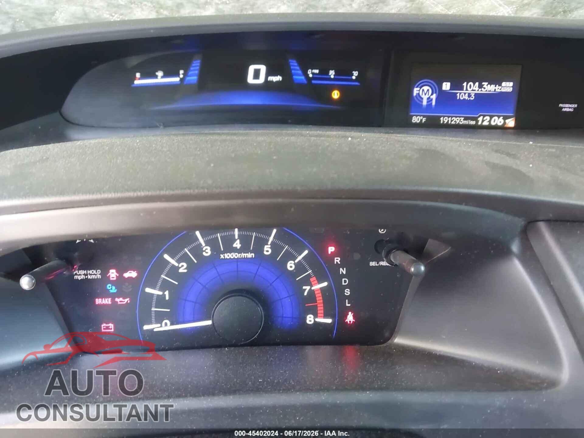 HONDA CIVIC 2014 - 19XFB2F5XEE222823
