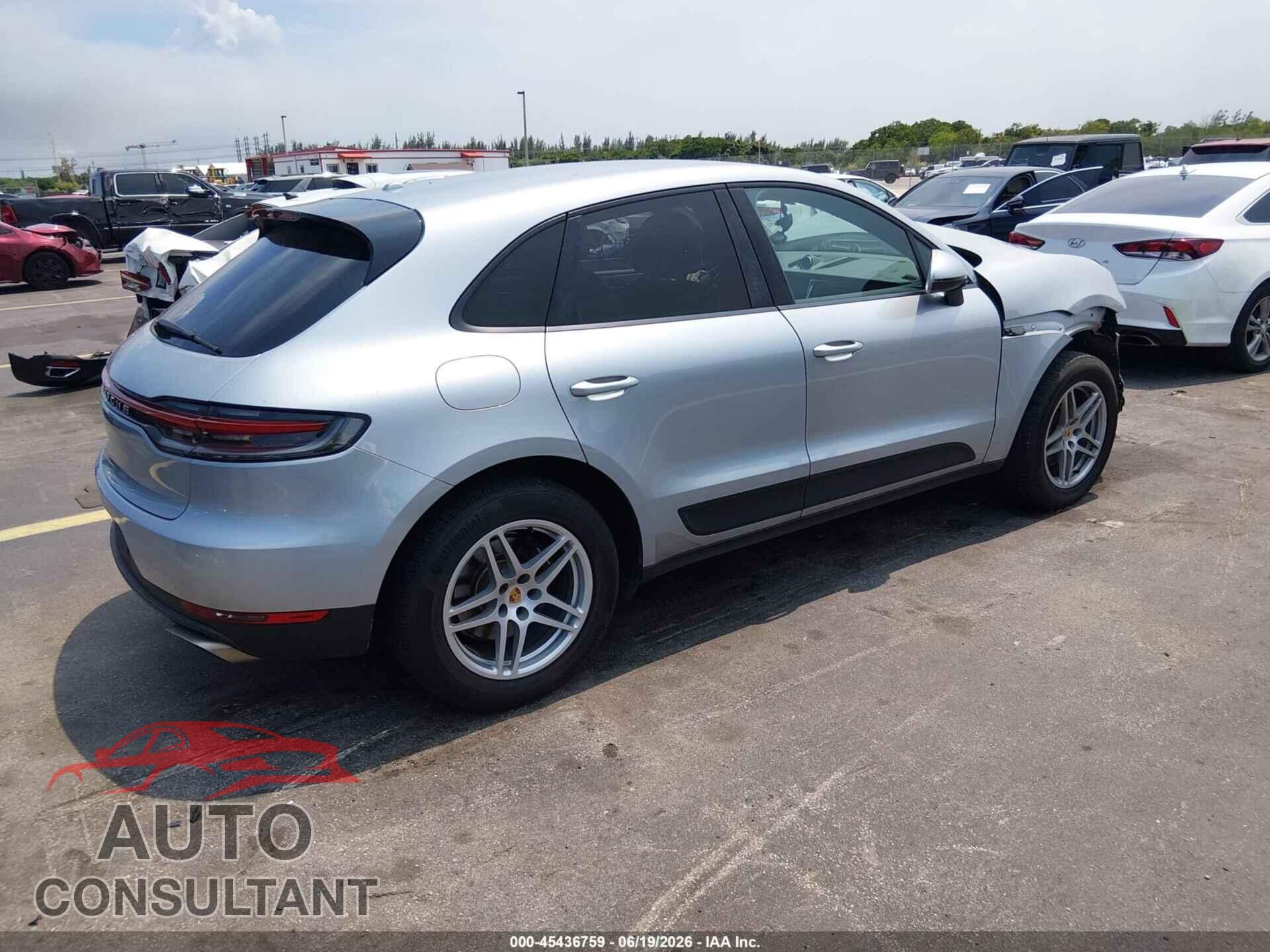 PORSCHE MACAN 2020 - WP1AA2A54LLB09781
