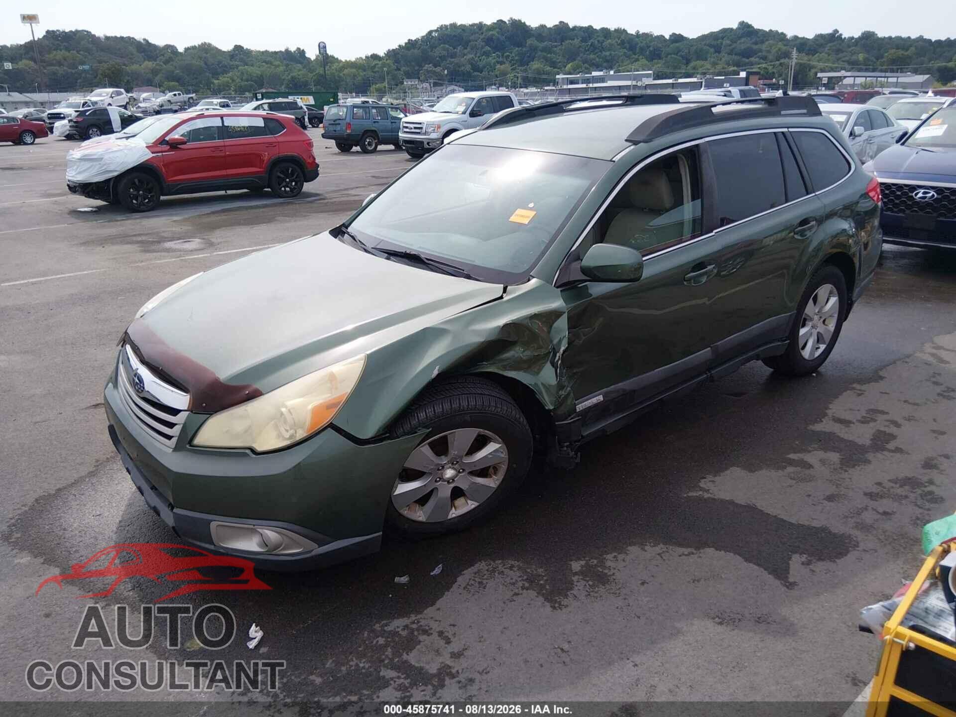 SUBARU OUTBACK 2010 - 4S4BRCCC7A3355667