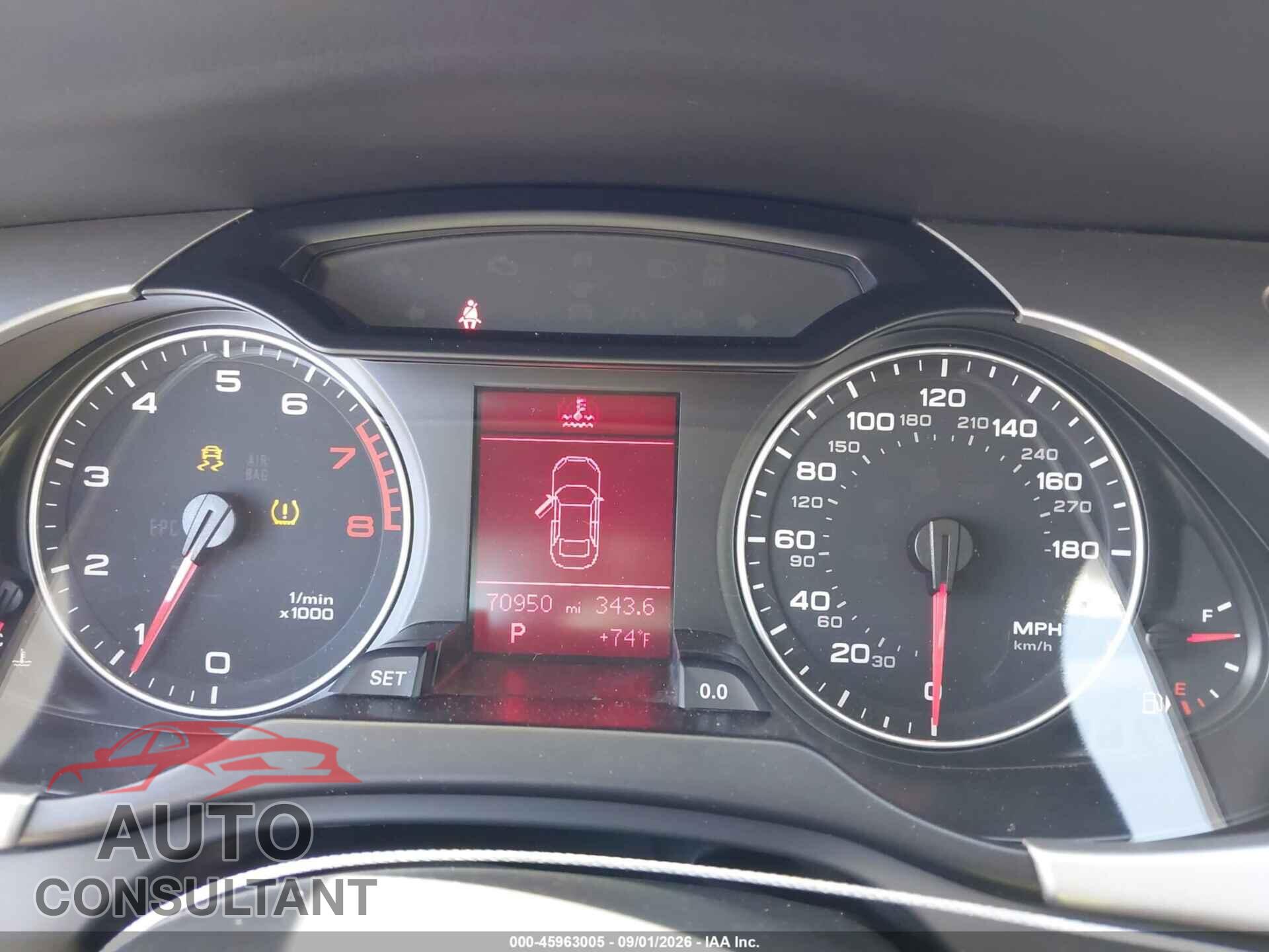 AUDI A4 2011 - WAUBFAFL2BN019201