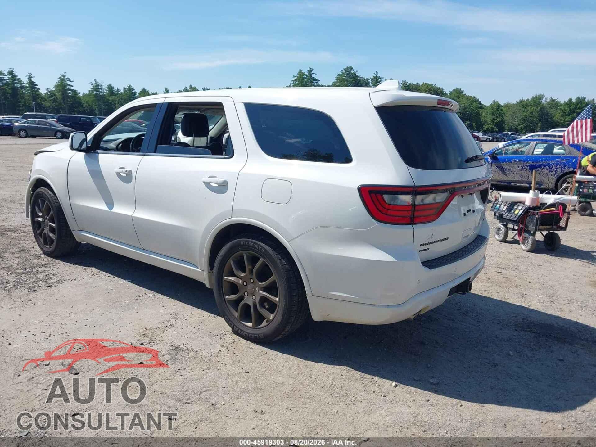 DODGE DURANGO 2017 - 1C4RDJDG6HC781061