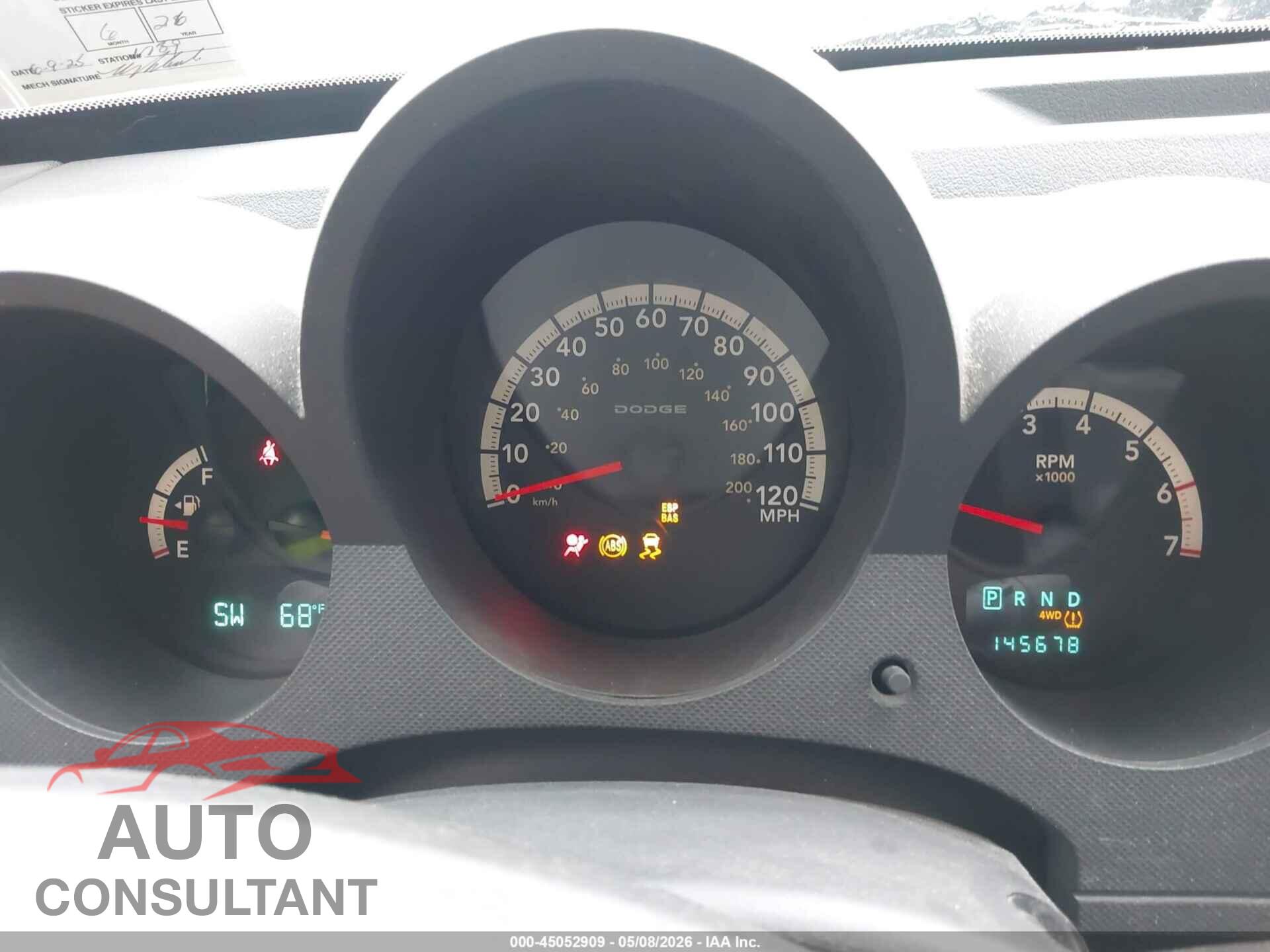 DODGE NITRO 2010 - 1D4PU4GK9AW172269