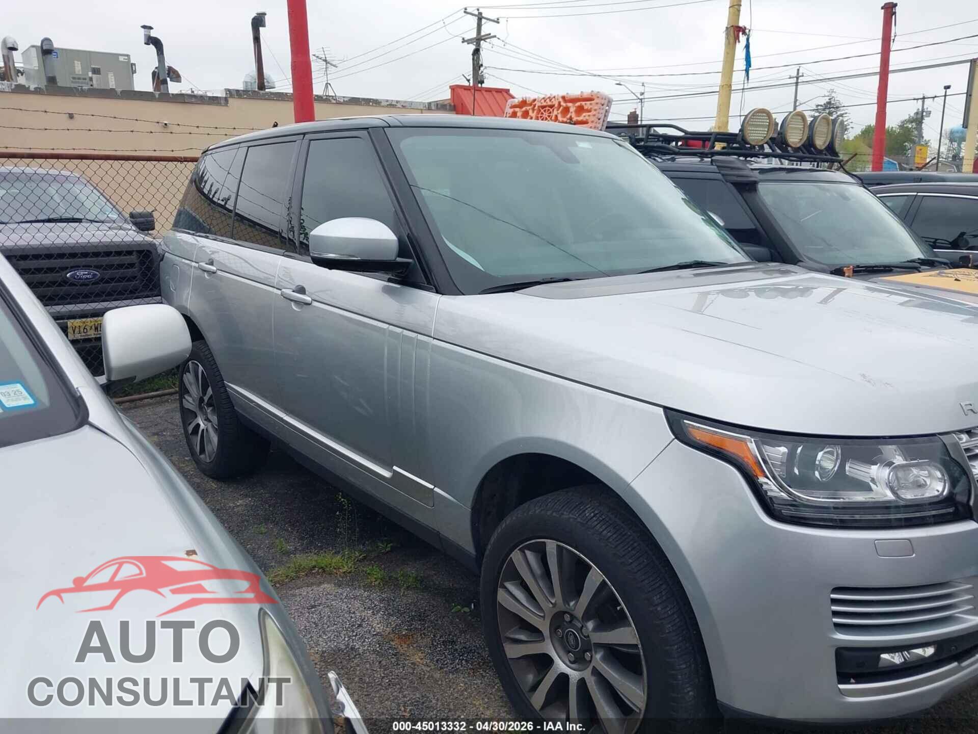 LAND ROVER RANGE ROVER 2014 - SALGS2WF4EA181534