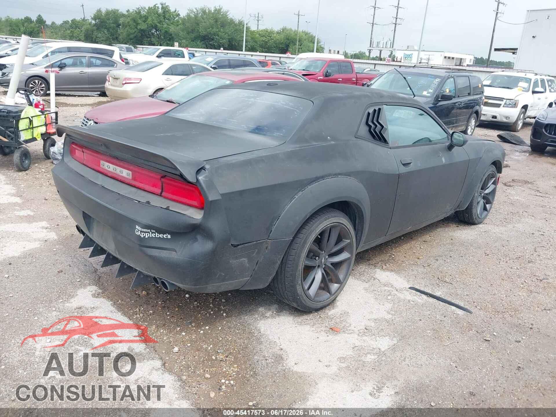DODGE CHALLENGER 2011 - 2B3CJ4DG2BH542497