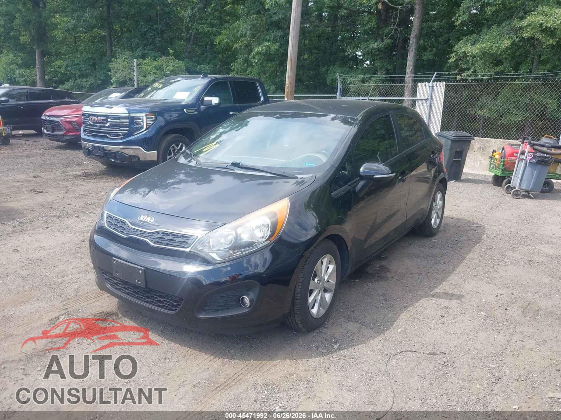 KIA RIO 2014 - KNADN5A37E6415858