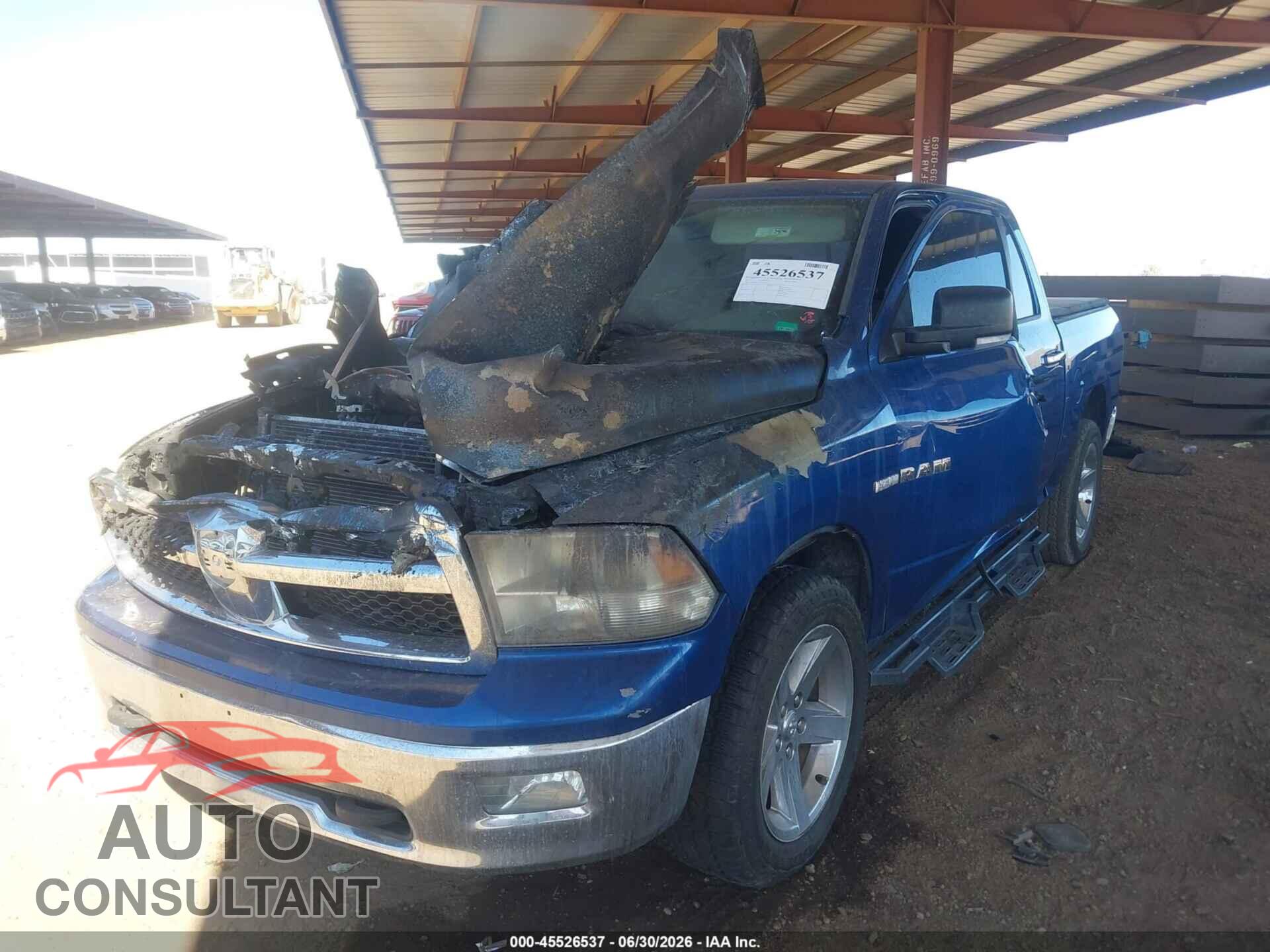 DODGE RAM 1500 2010 - 1D7RB1CT3AS115619