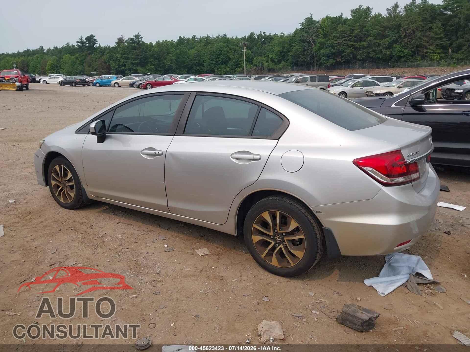 HONDA CIVIC 2015 - 19XFB2F80FE254188