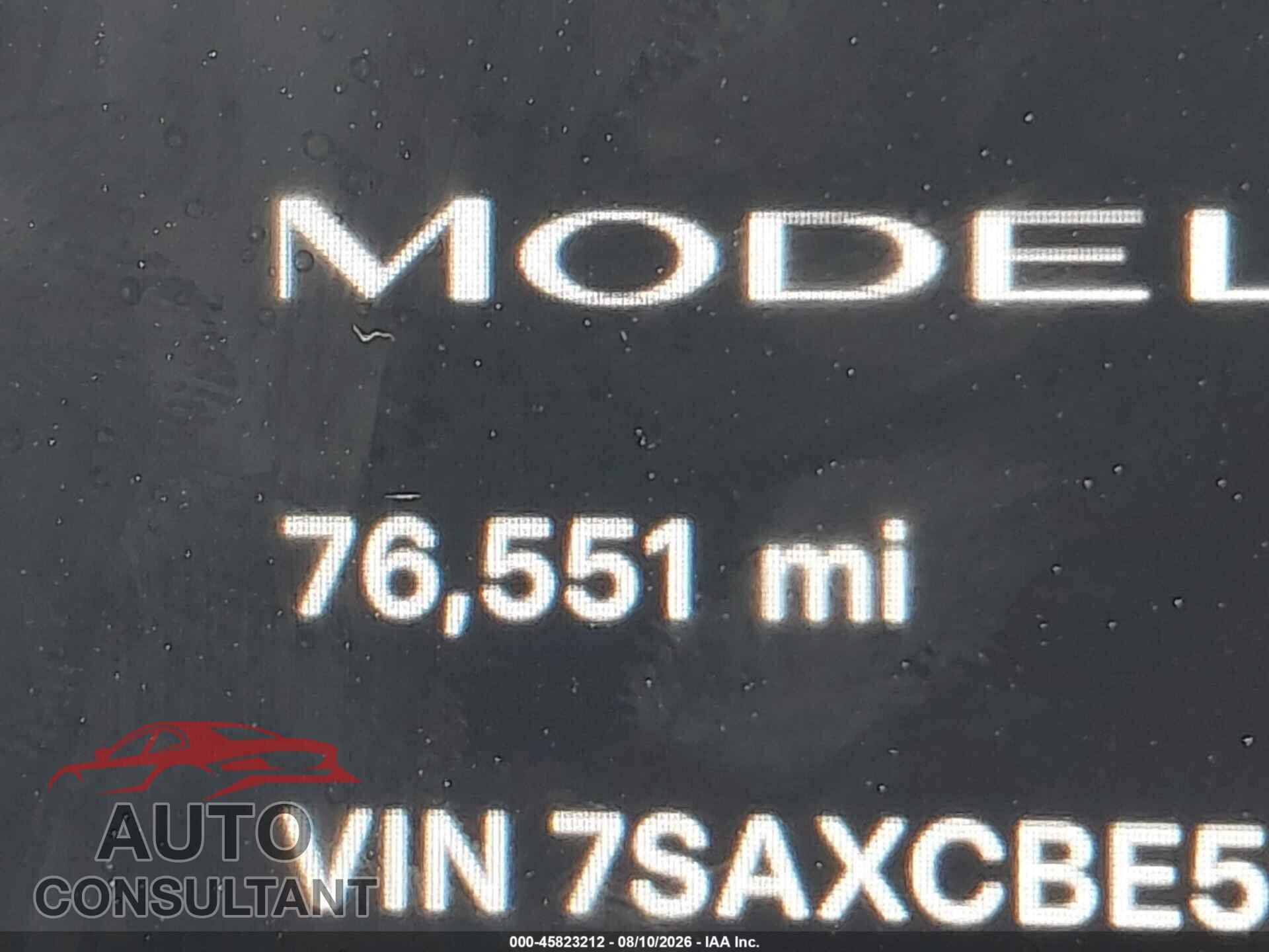 TESLA MODEL X 2022 - 7SAXCBE50NF364131