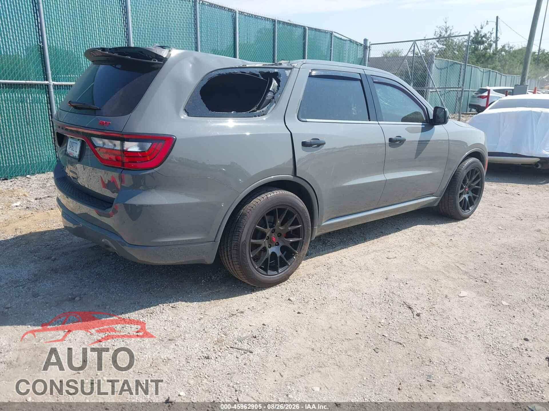 DODGE DURANGO 2022 - 1C4RDJAG3NC174132