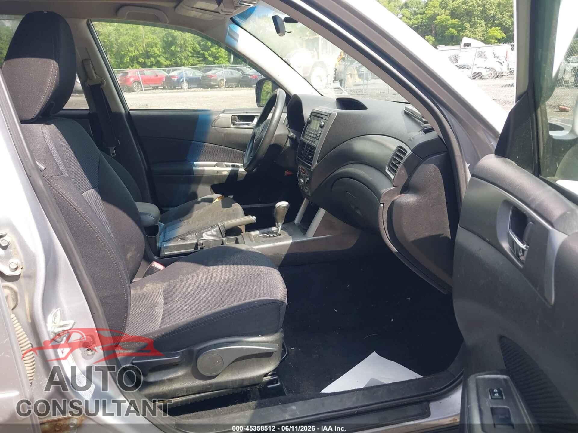 SUBARU FORESTER 2012 - JF2SHADC8CH447498