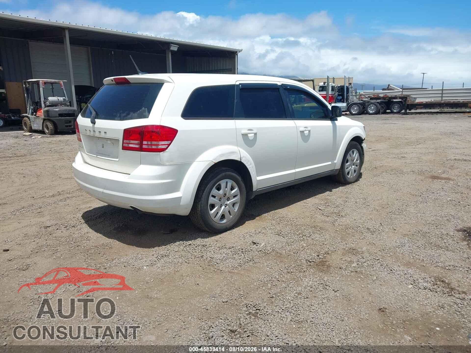 DODGE JOURNEY 2014 - 3C4PDCAB6ET132730